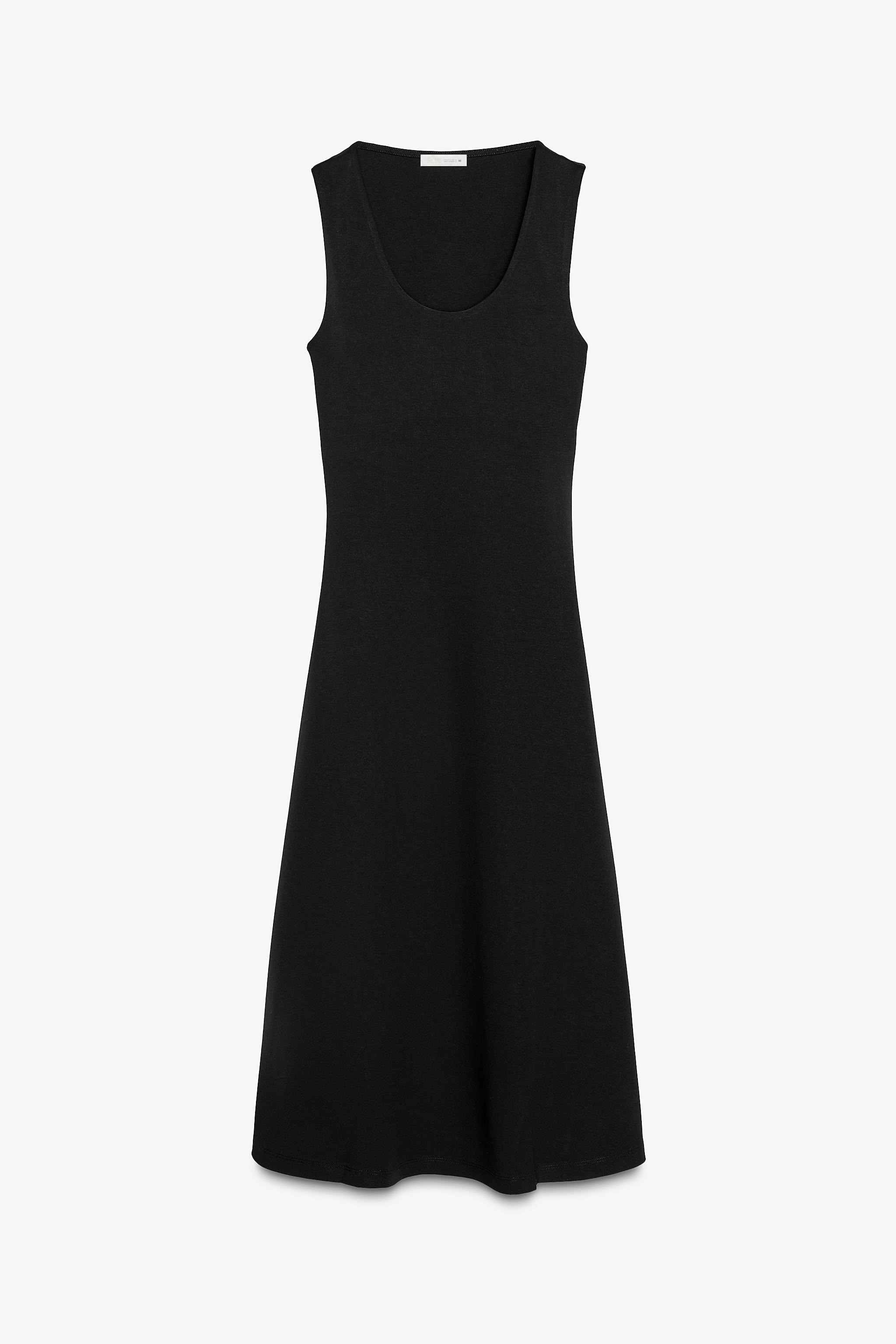 INTERLOCK MIDI DRESS