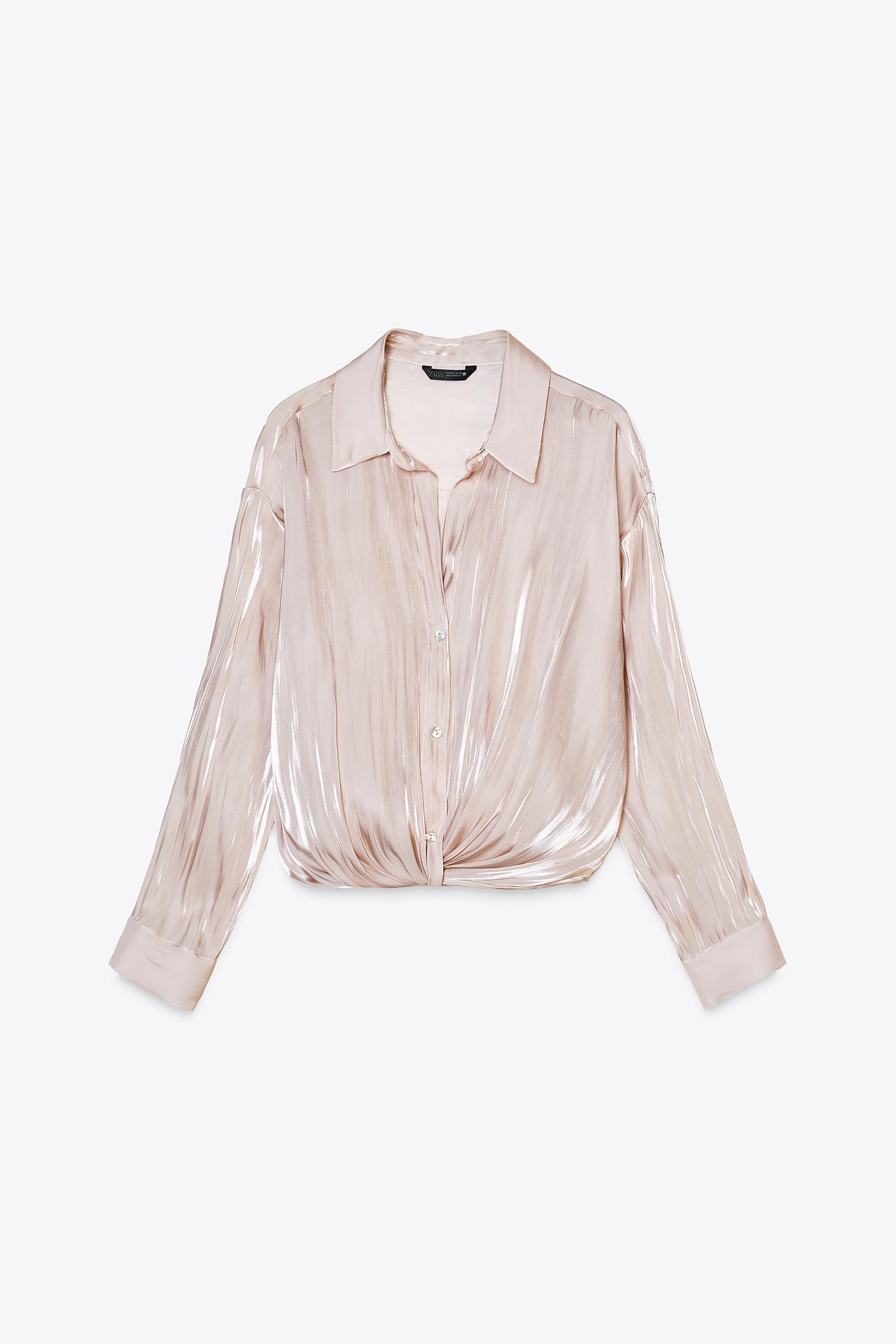 TWISTED SATIN Top