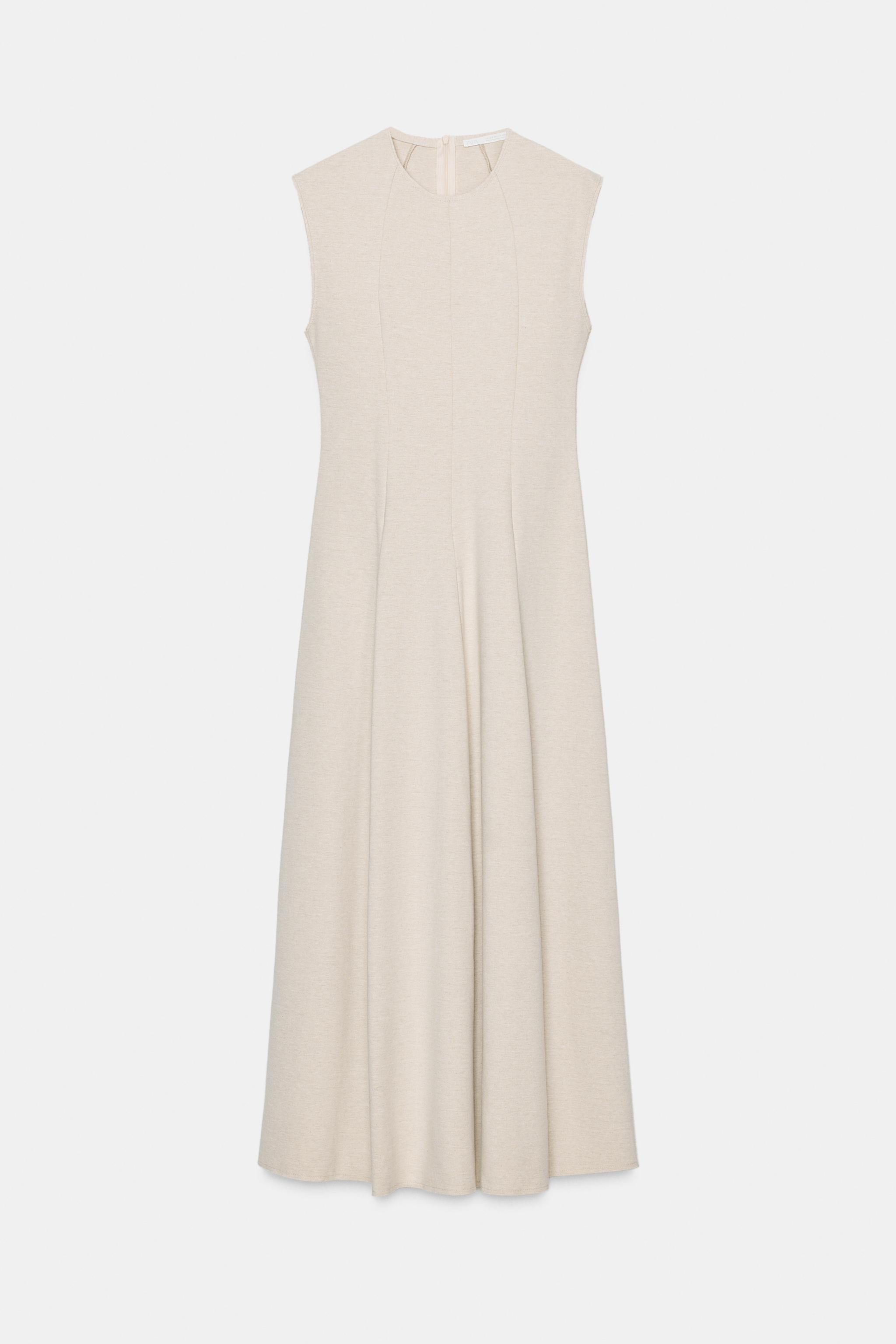 LONG SLEEVELESS DRESS