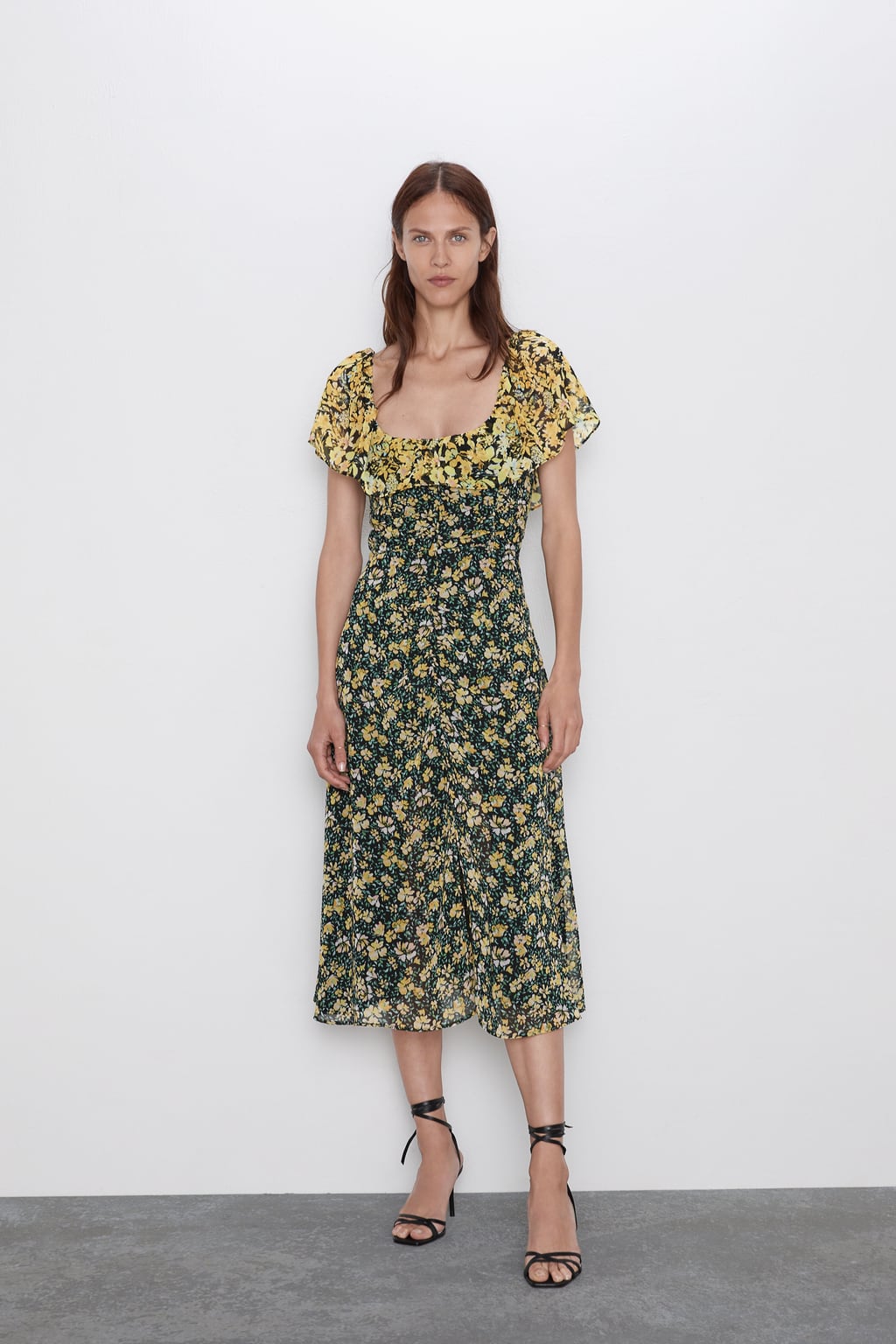 Image 1 of FLORAL PRINT DRESS from Zara