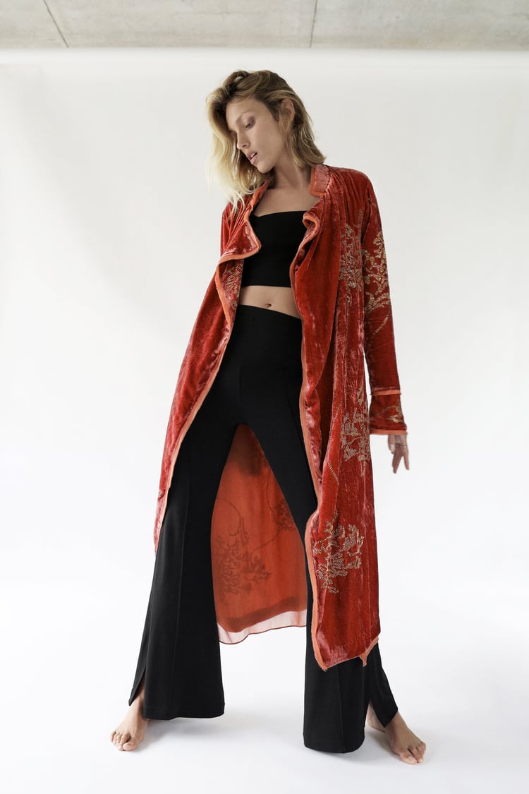 LIMITED EDITION VELVET KIMONO