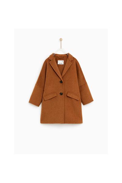 Beige masculine coat