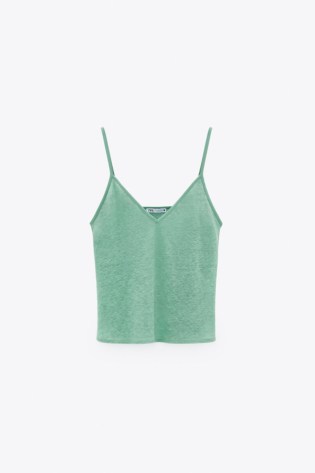 Linen tank top