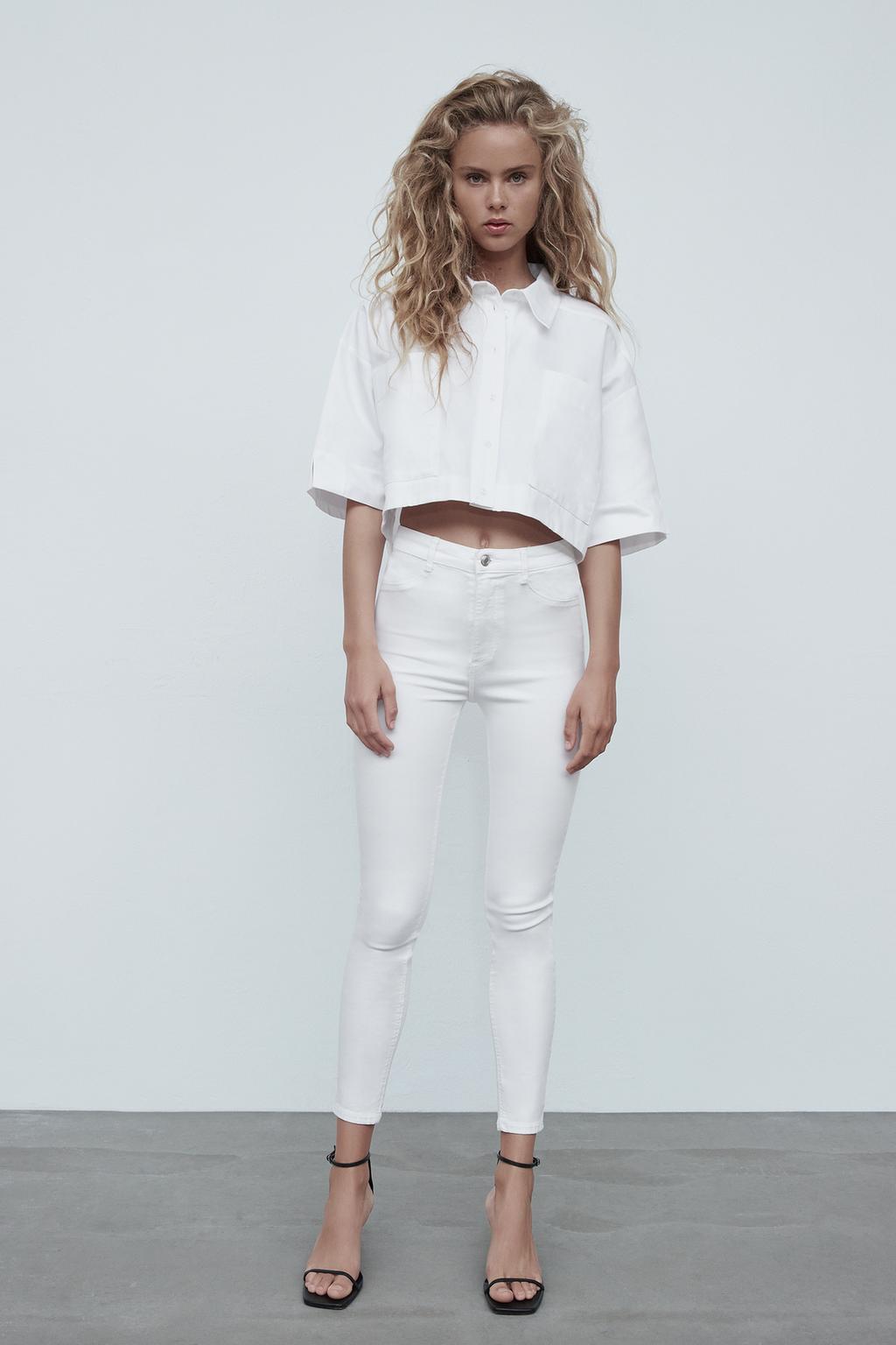 High-rise jeggings