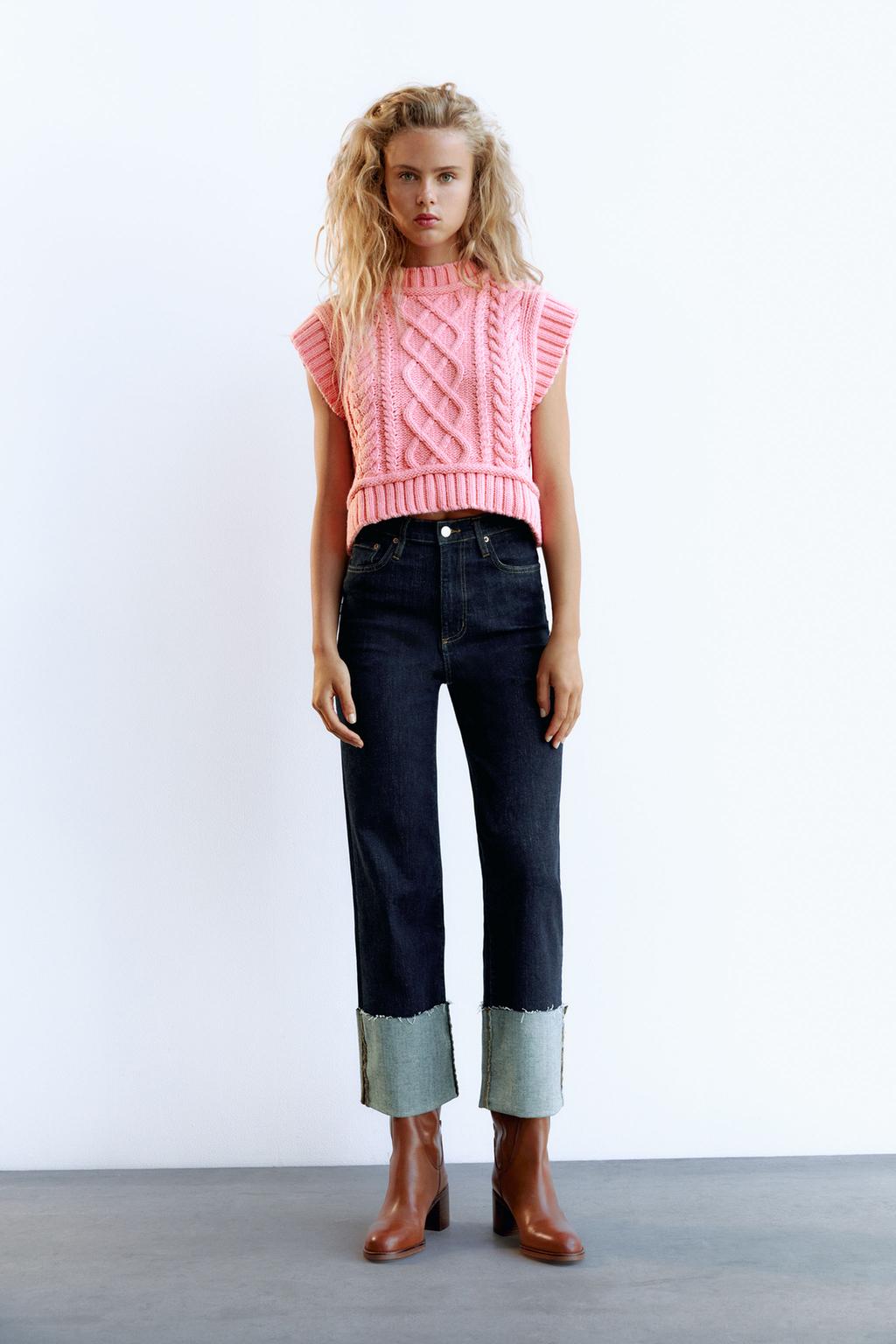Cable-Knit Vest