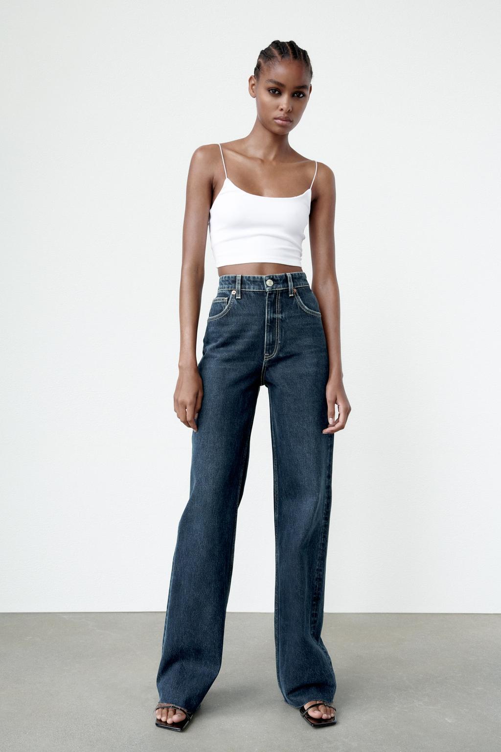 Wide leg jeans