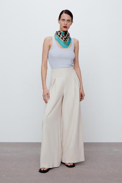Wide Leg Trousers