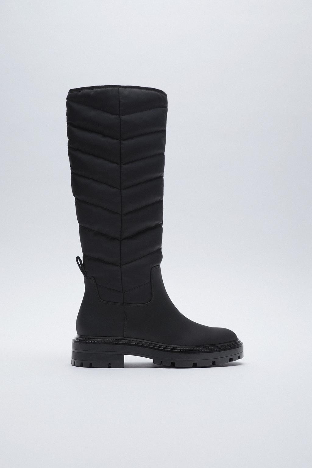 Black Knee-High Boots