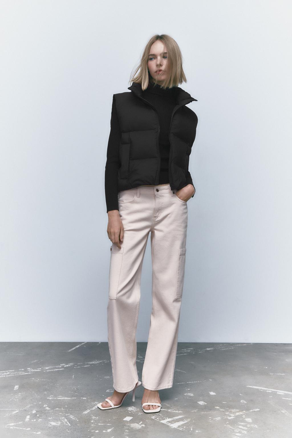 Short quilted vest