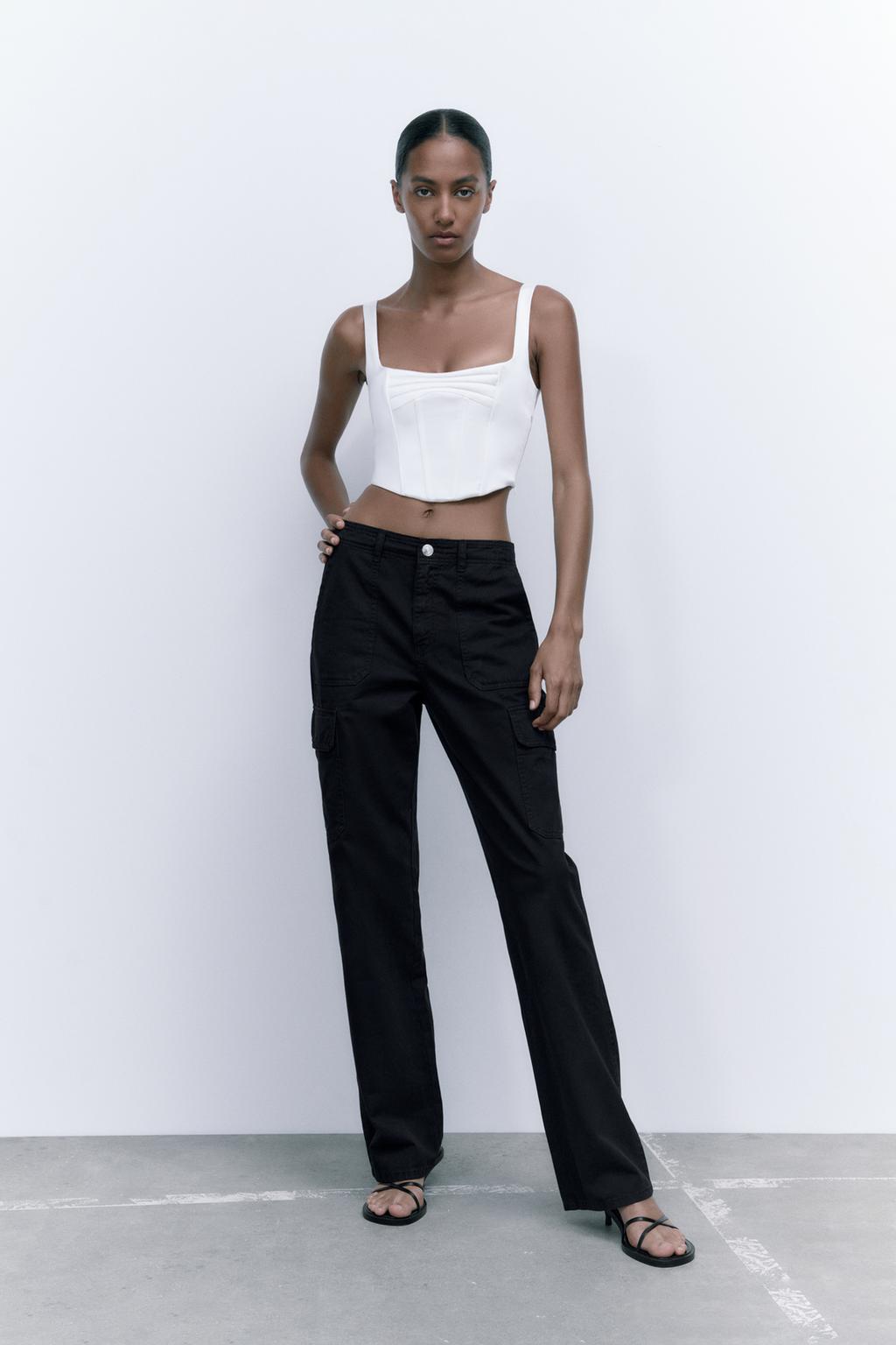 Satin tie-front blouse