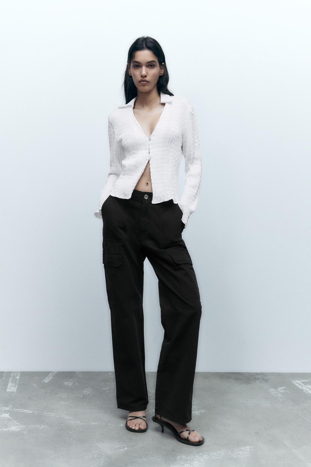 Textured Satin Shirt