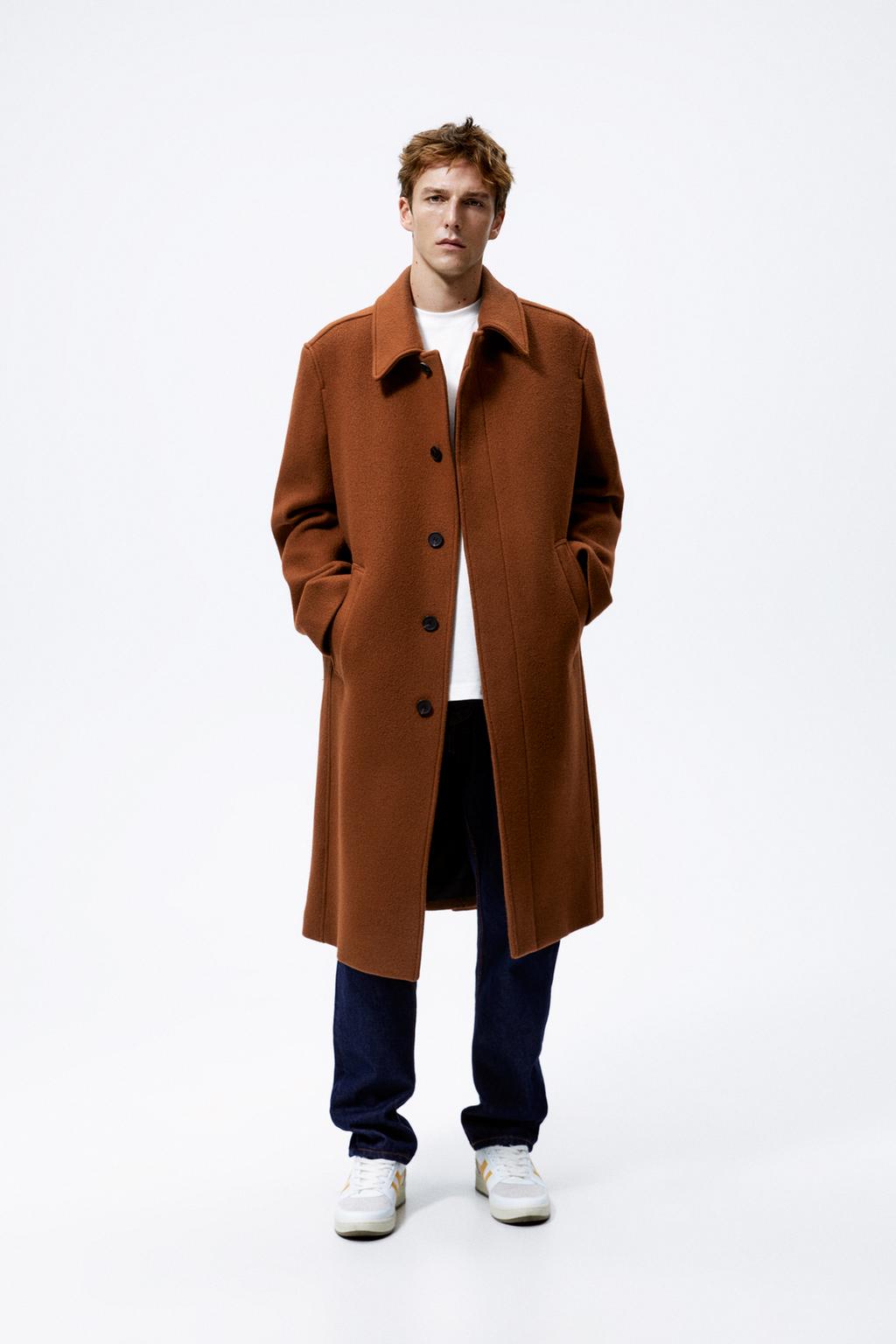 Wool fabric coat