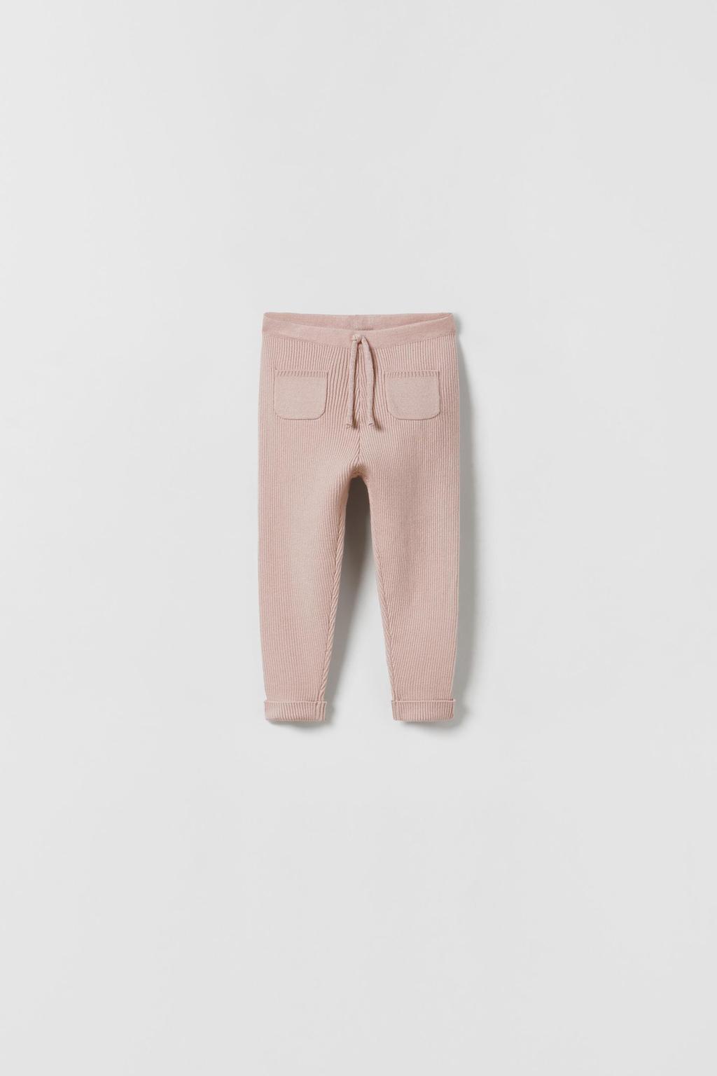 Pocket knit leggings