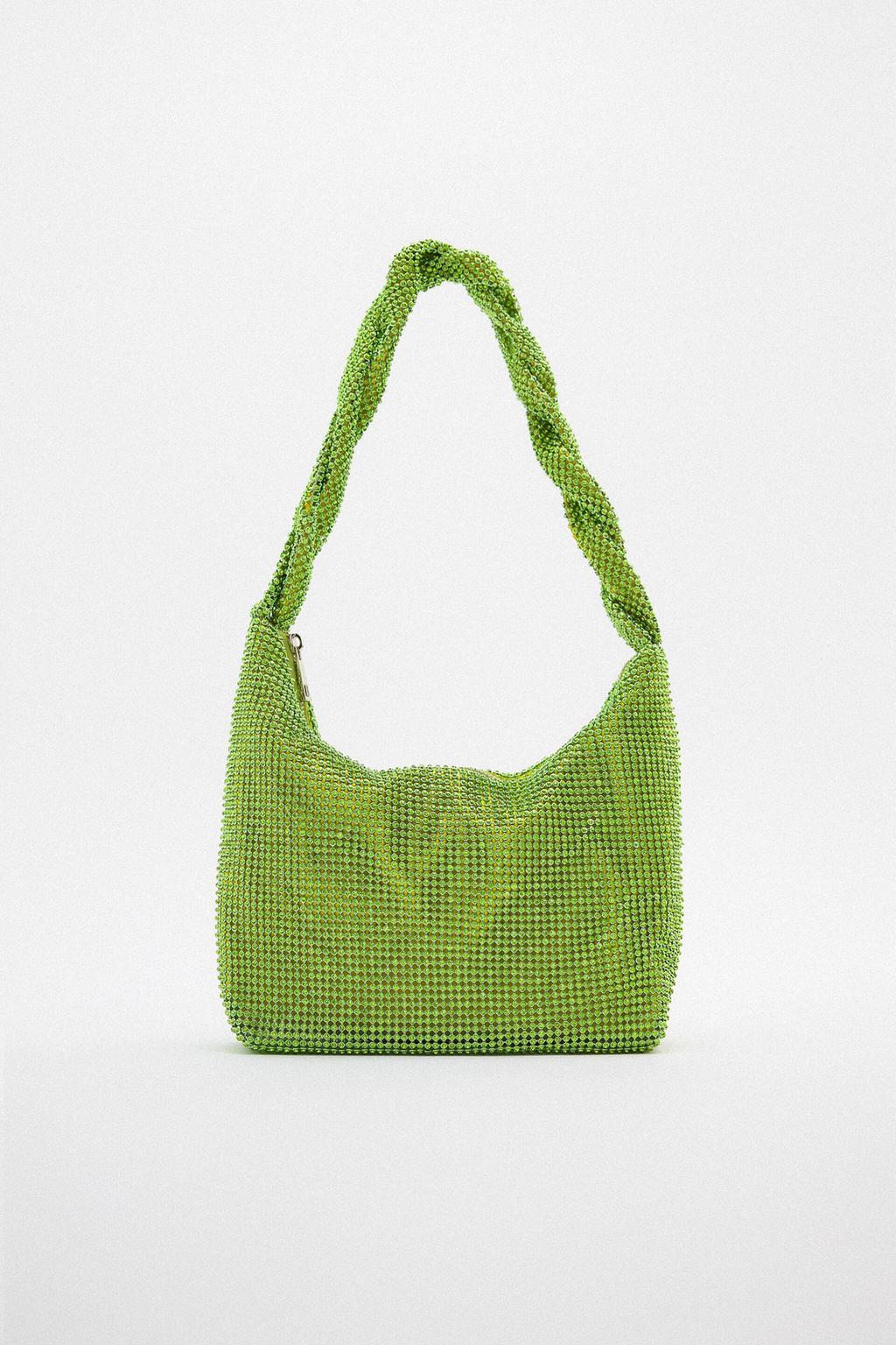 Shiny shoulder bag