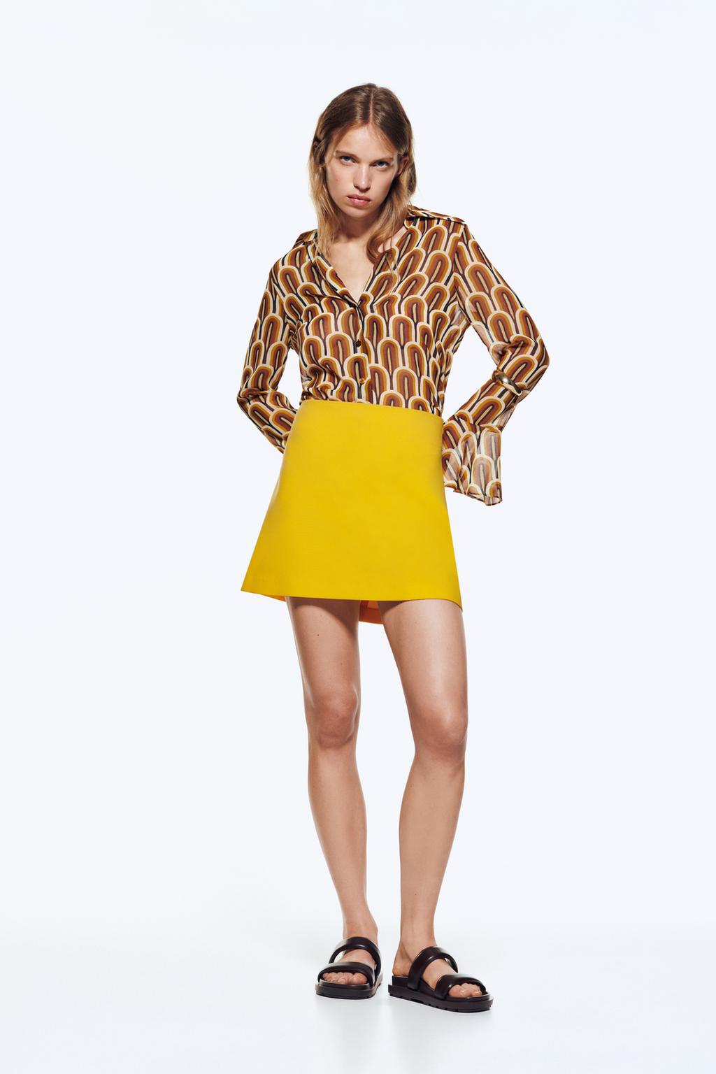 High waist skirt