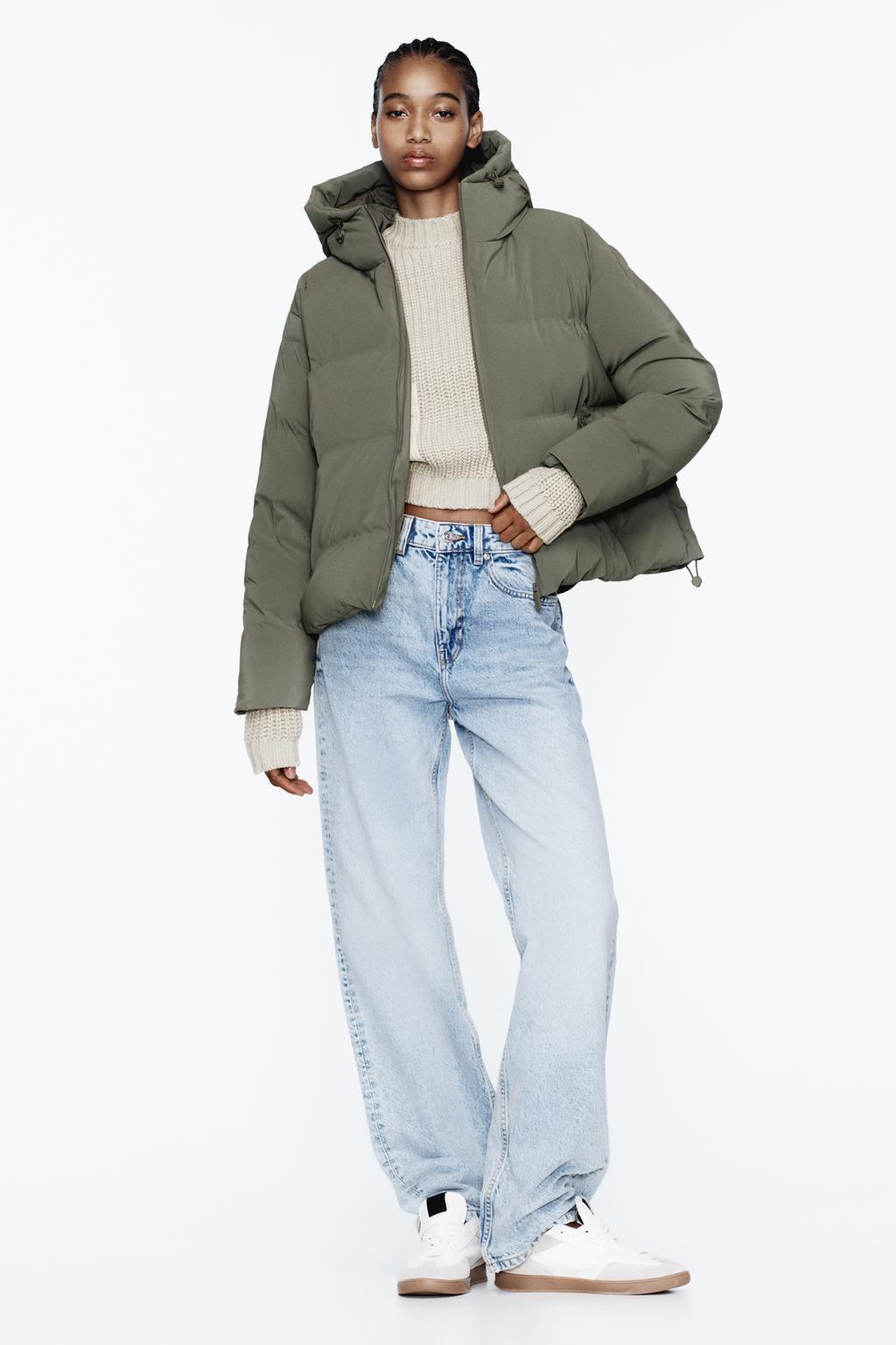 Padded anorak jacket