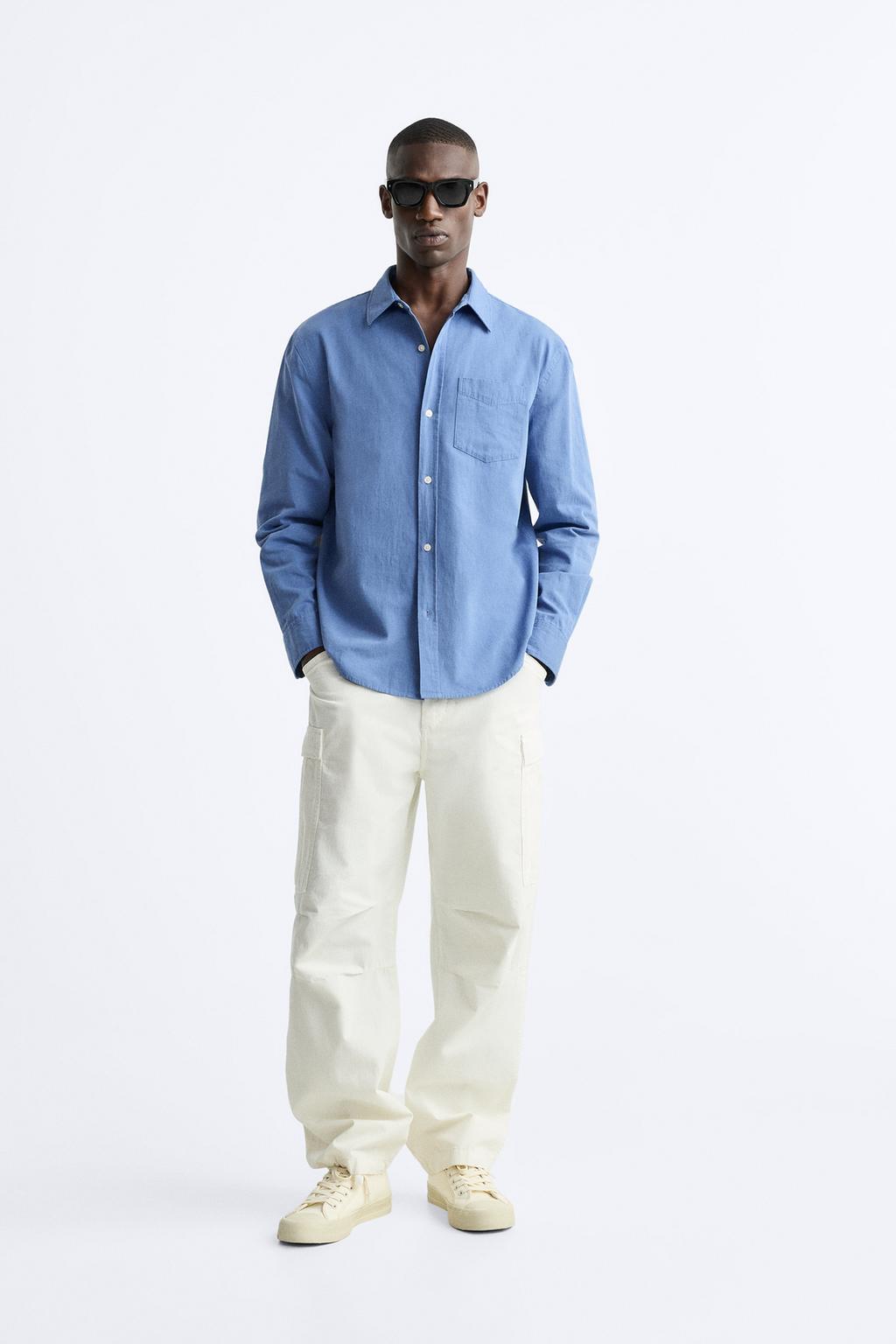 Structured Cotton-Linen Shirt