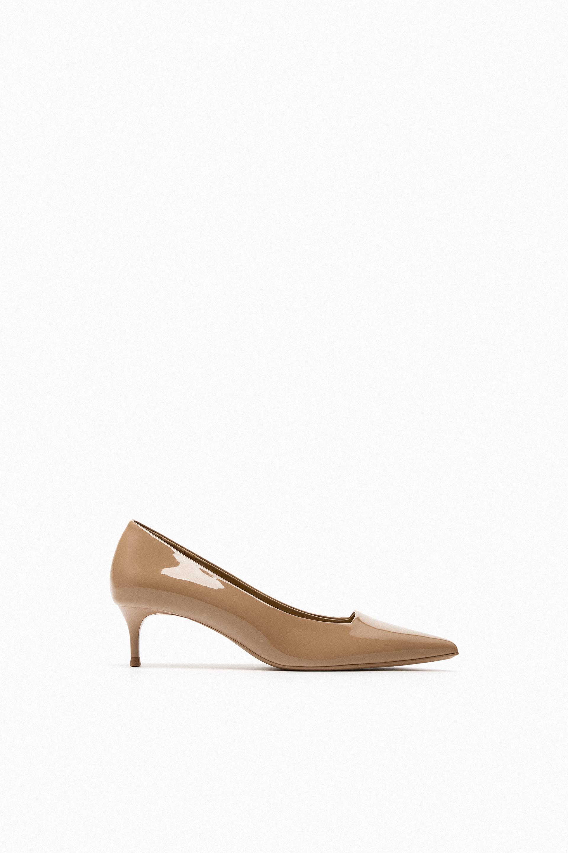 Beige shoes