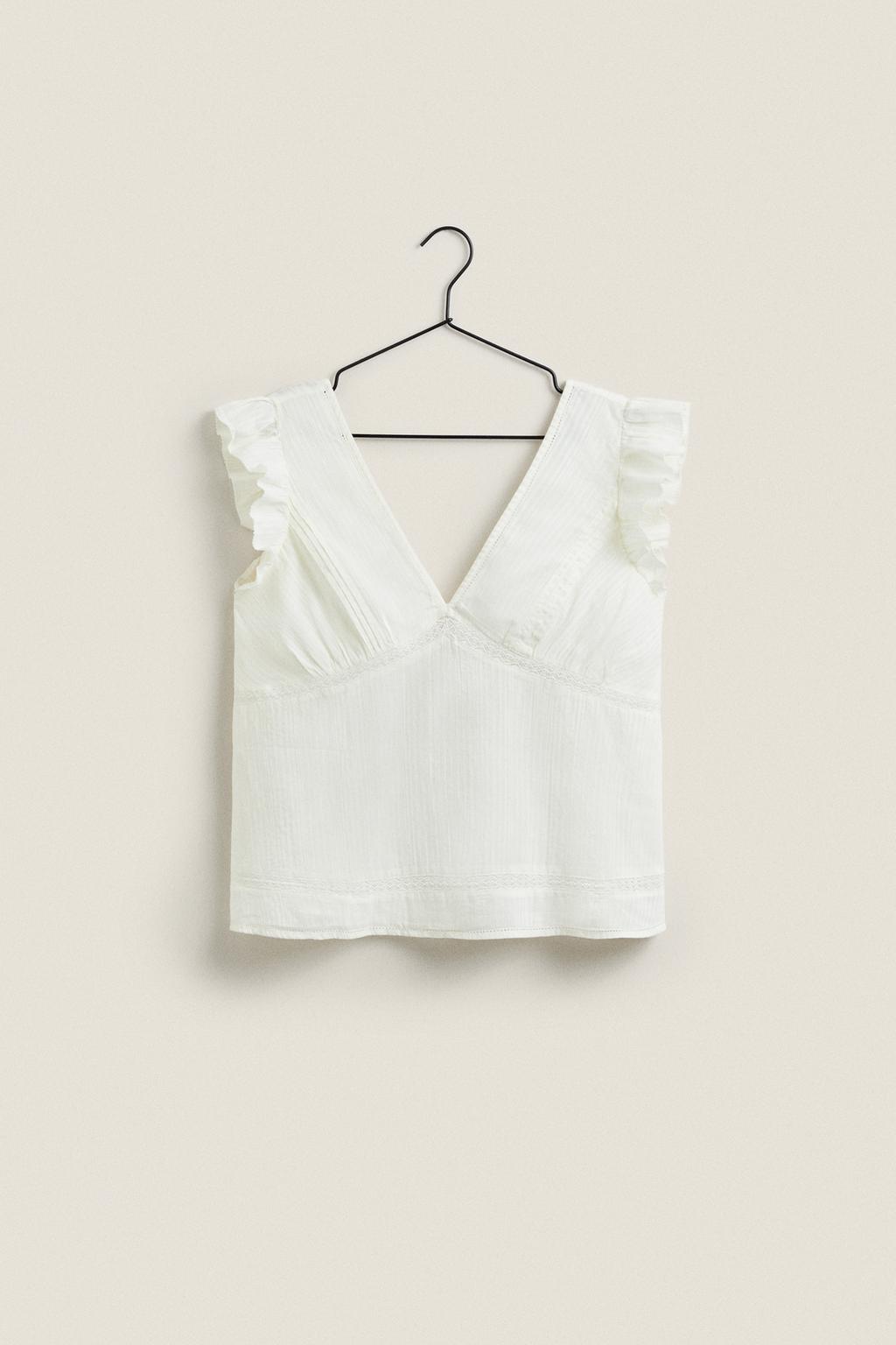 Lace Trim Top