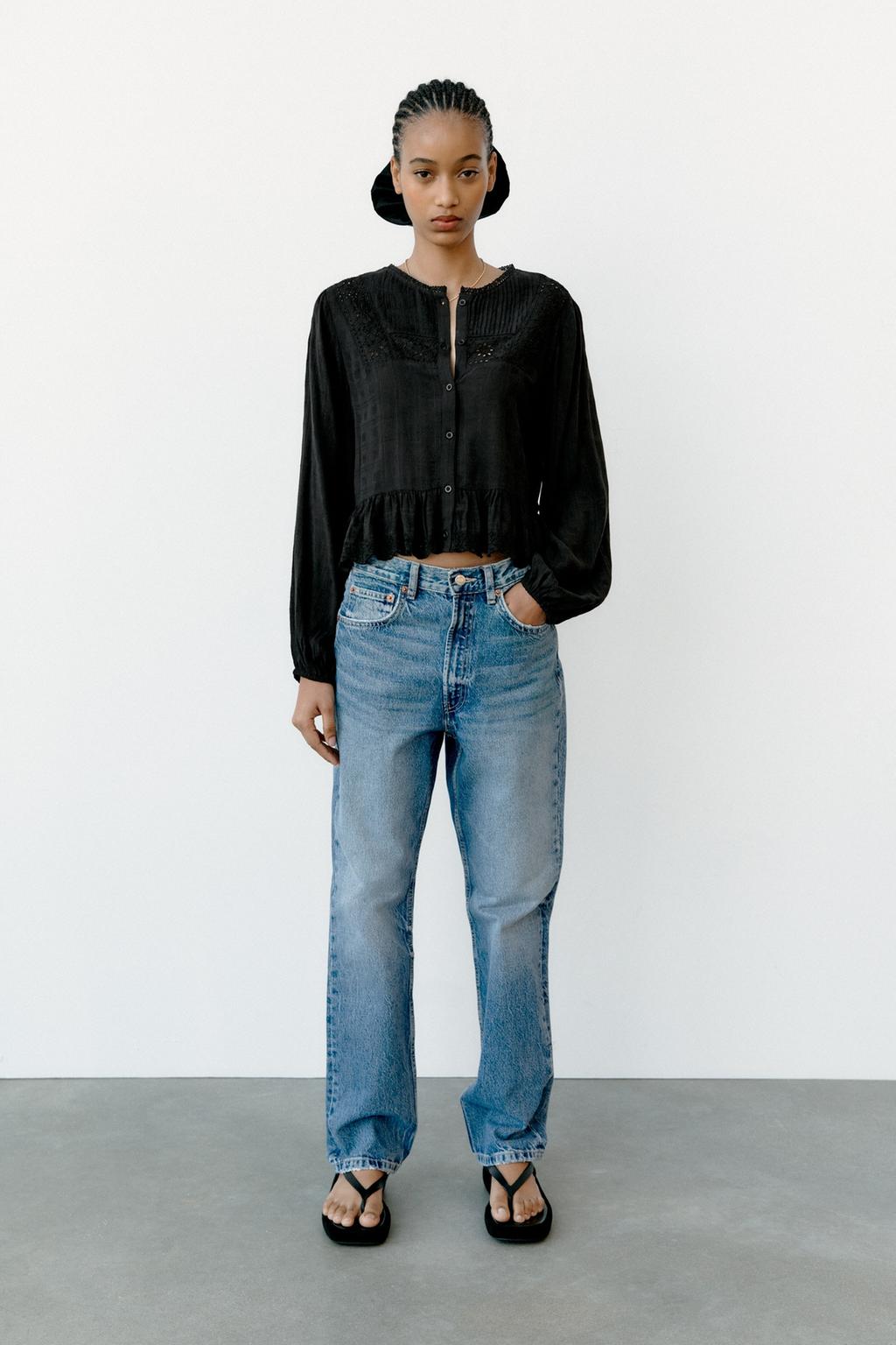 Cutwork embroidery shirt