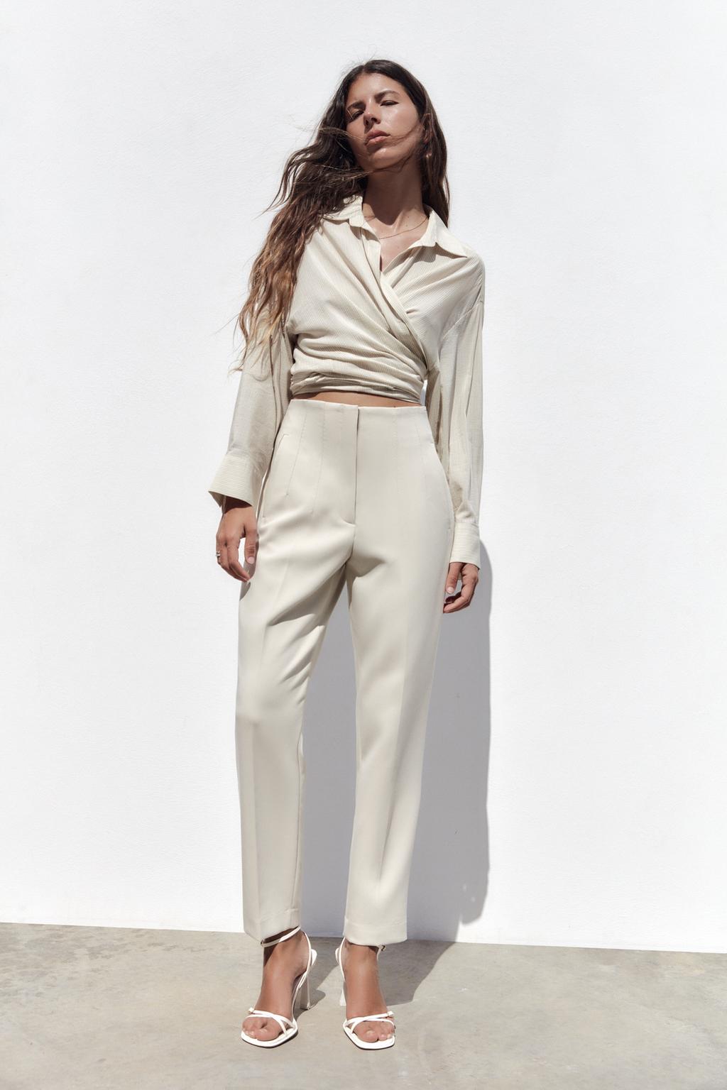 High-Waisted Trousers