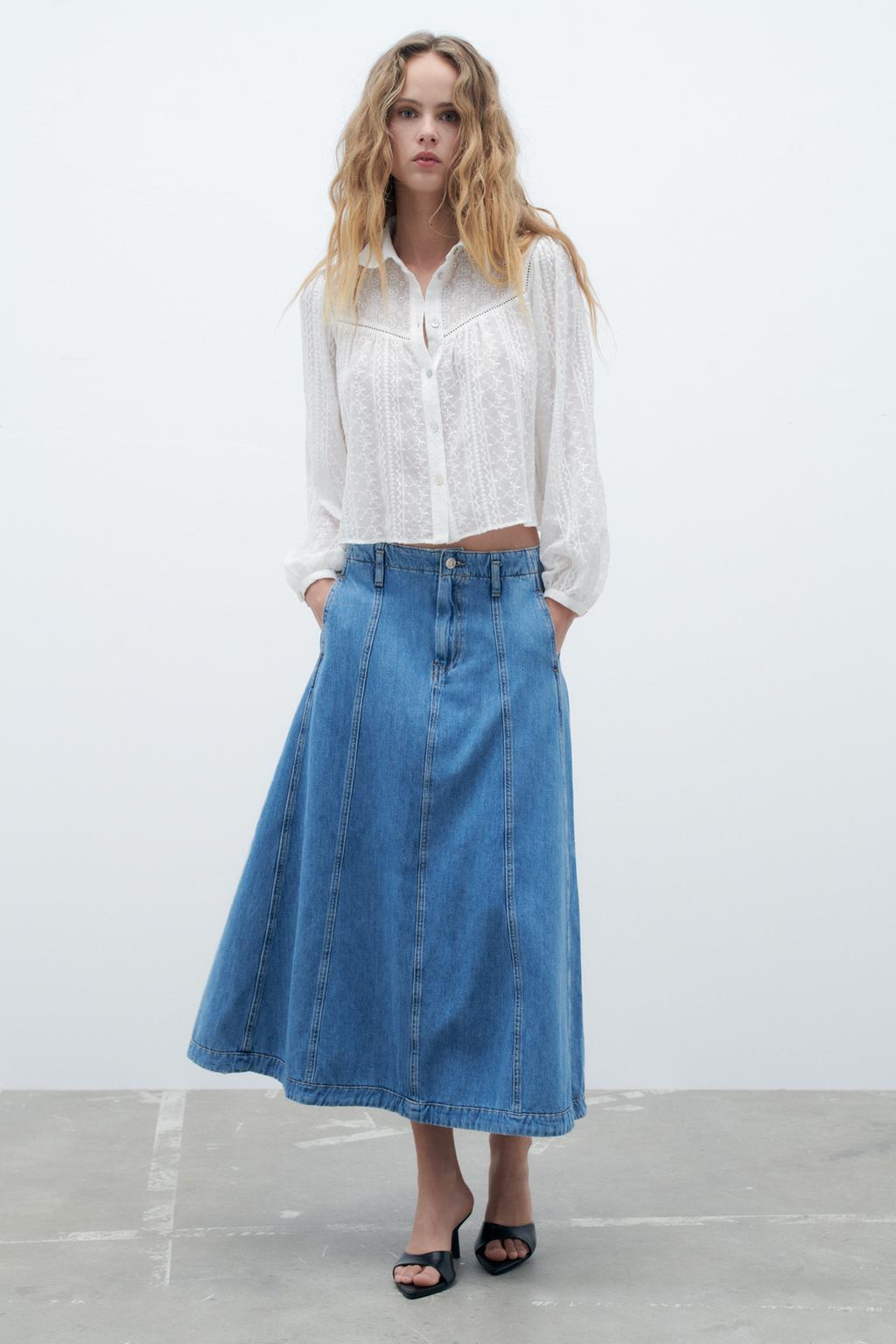 Cutwork embroidery shirt