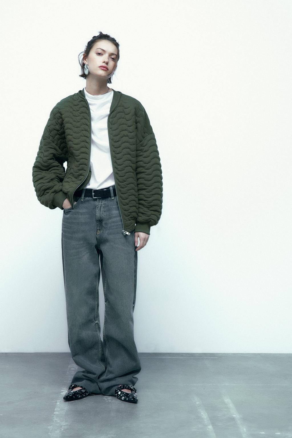 Bomber down jacket