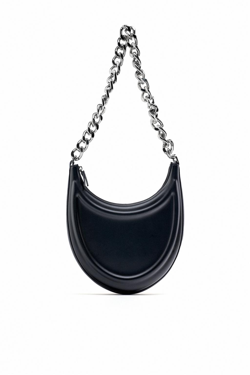 Half-moon shoulder bag