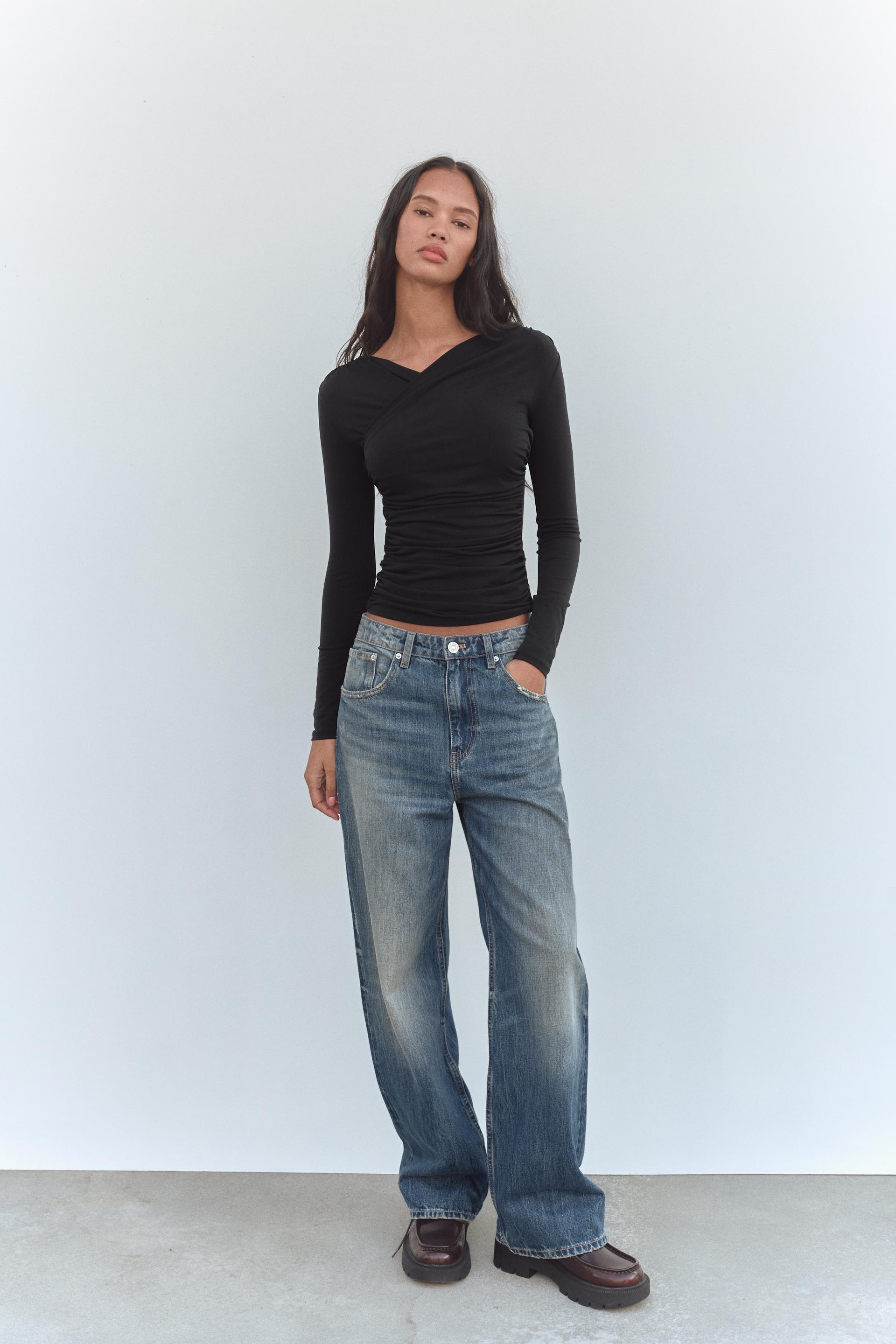 Draped T-shirt