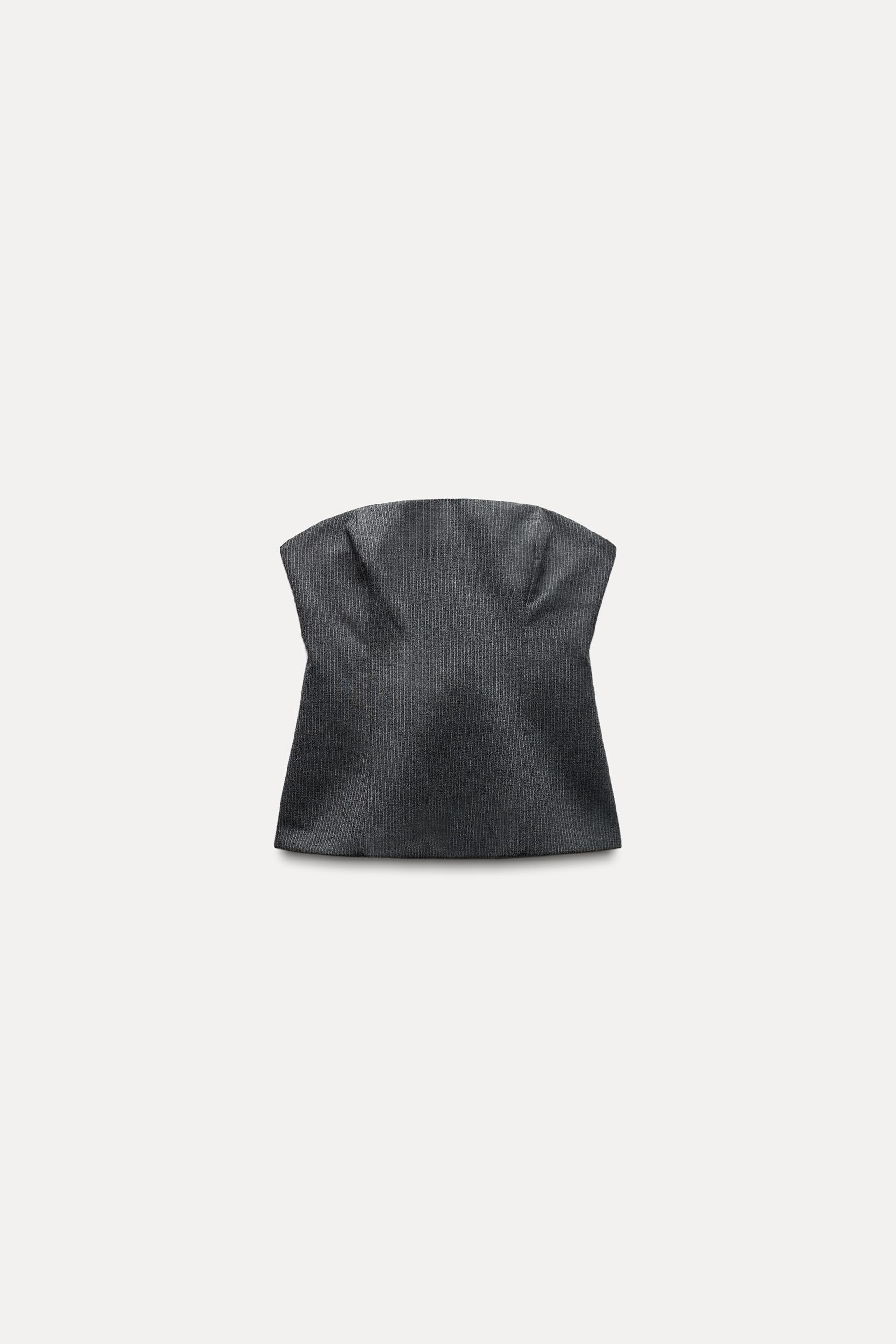 Strapless top