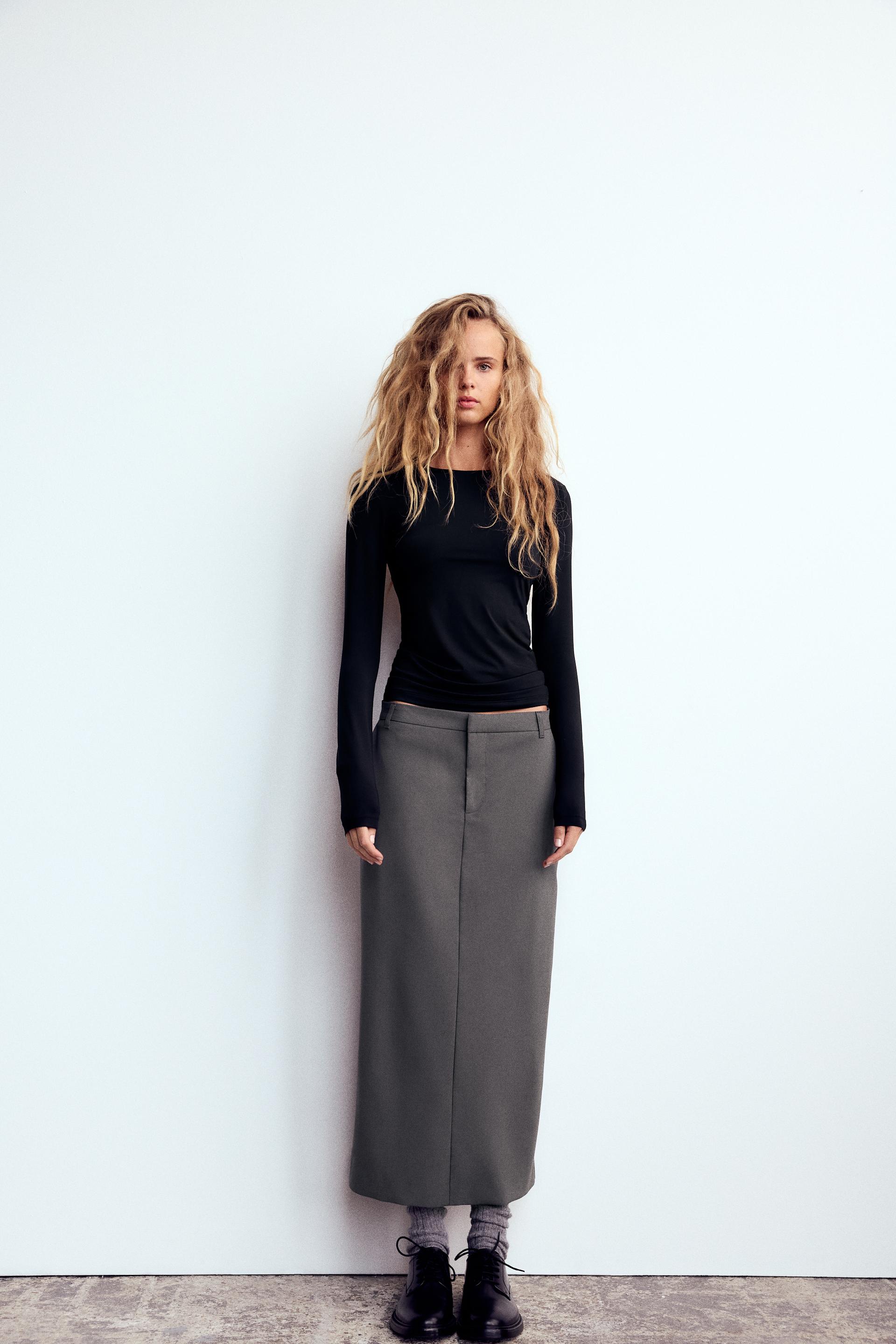 Long sleeve polyamide T‑shirt