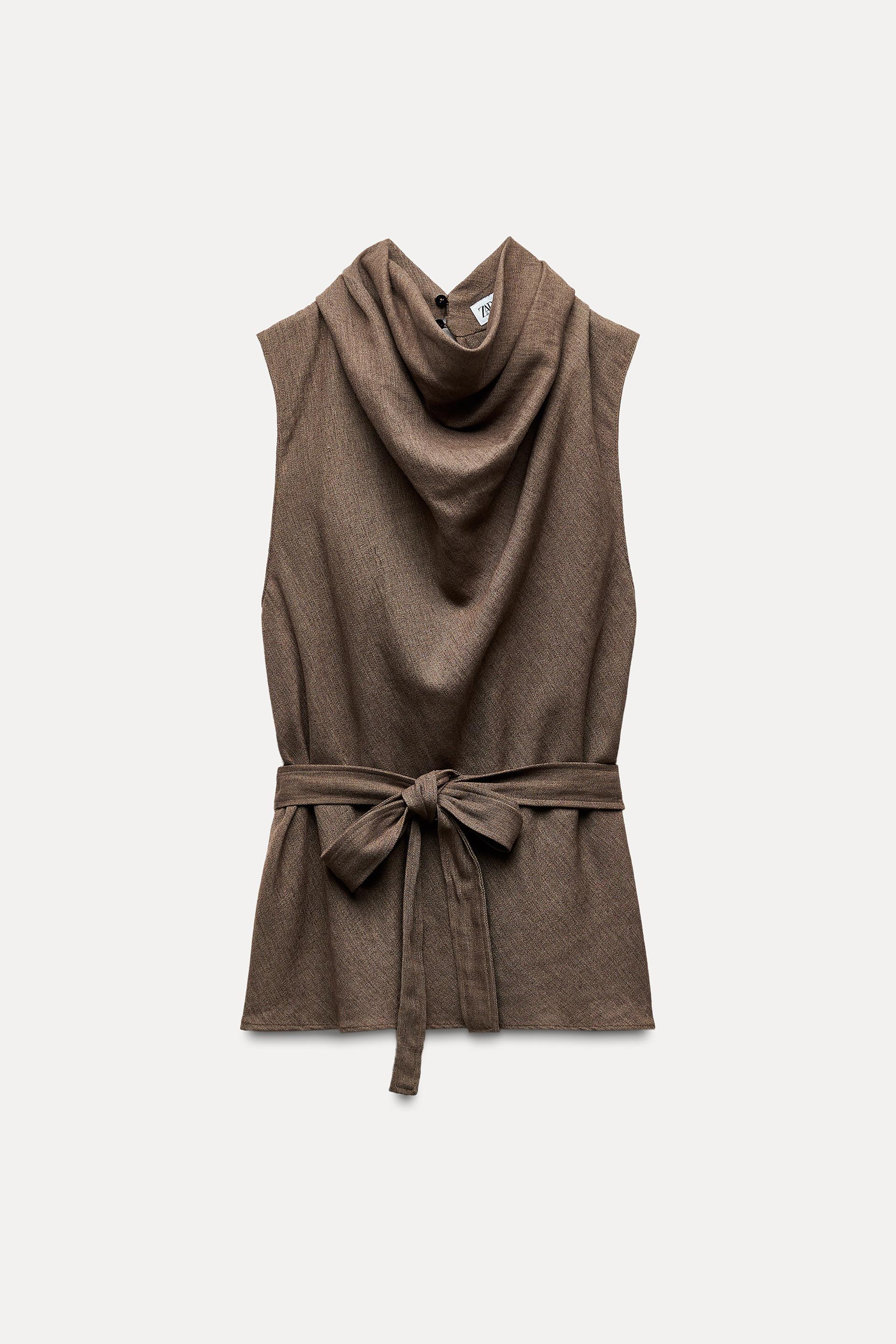 Draped top