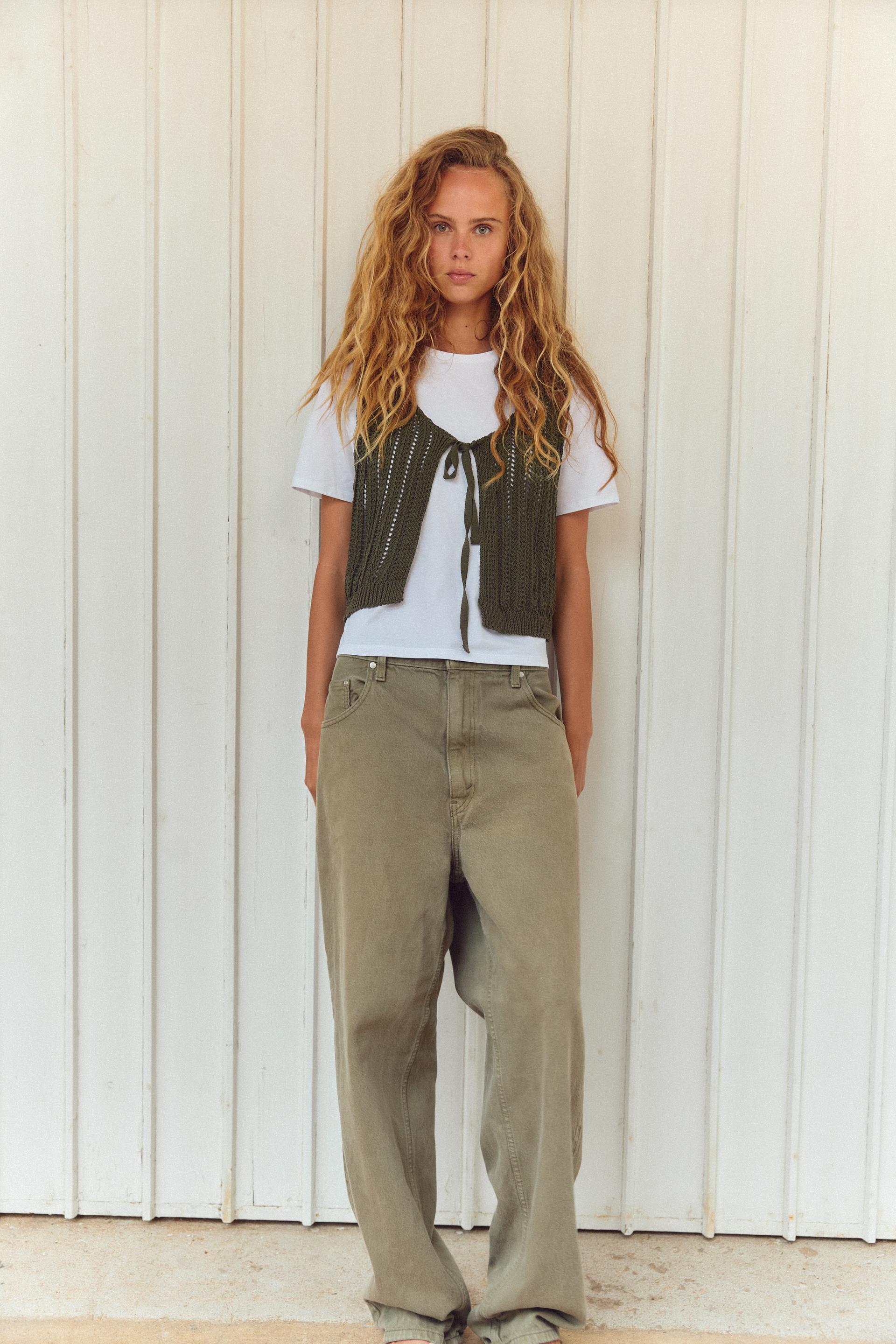 Contrast tank t-shirt