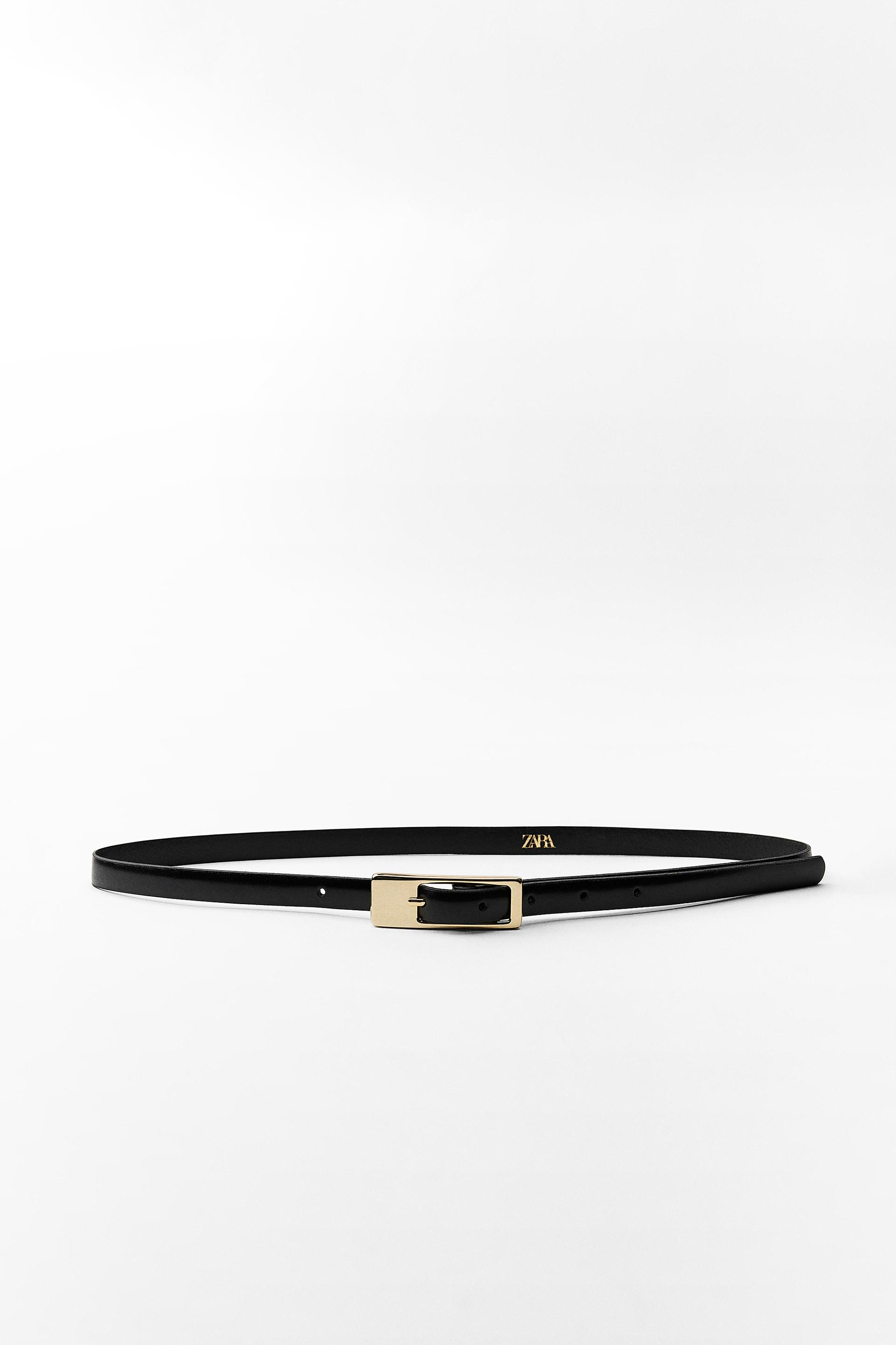 Thin Rectangular Buckle Belt