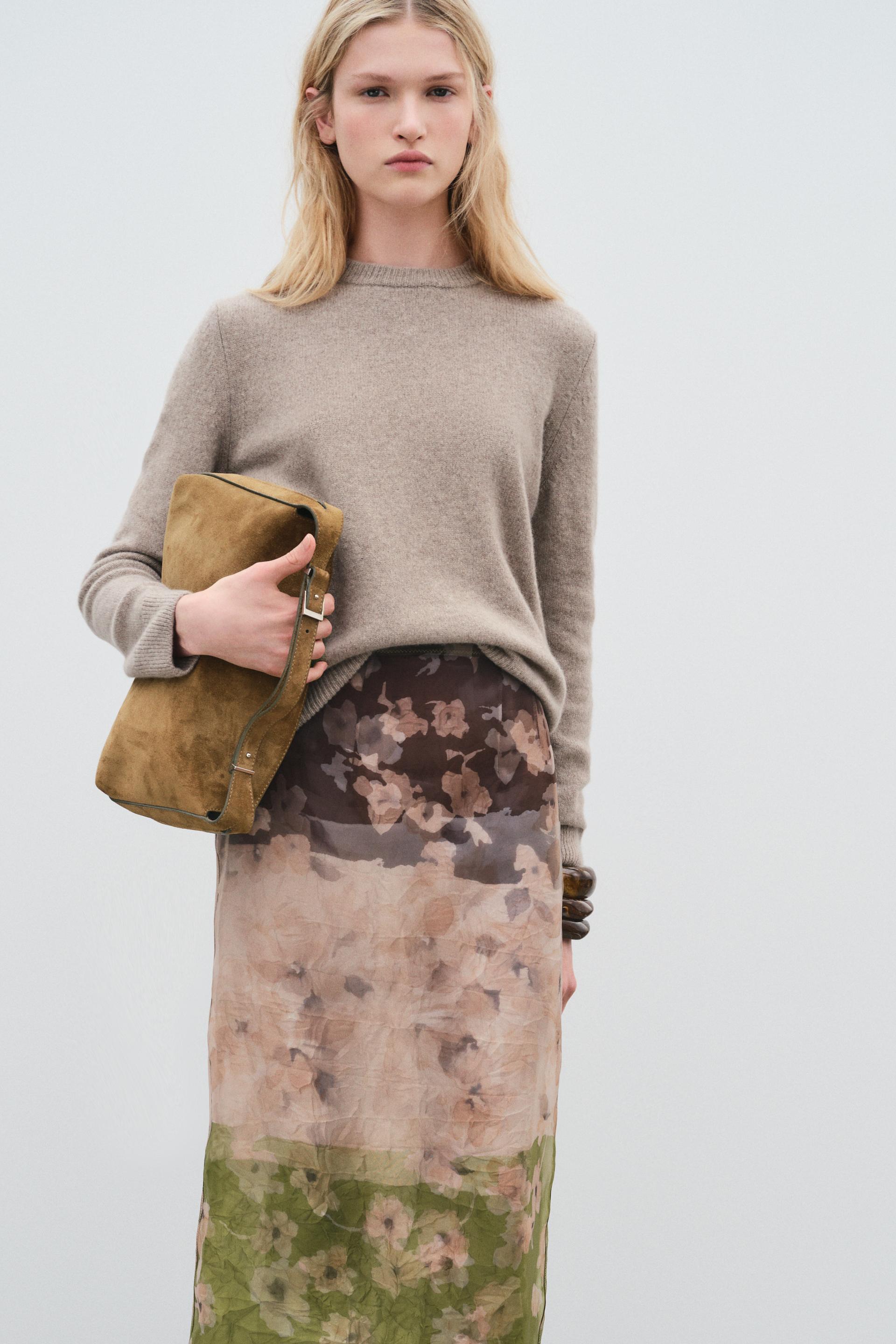 Wool cashmere jumper