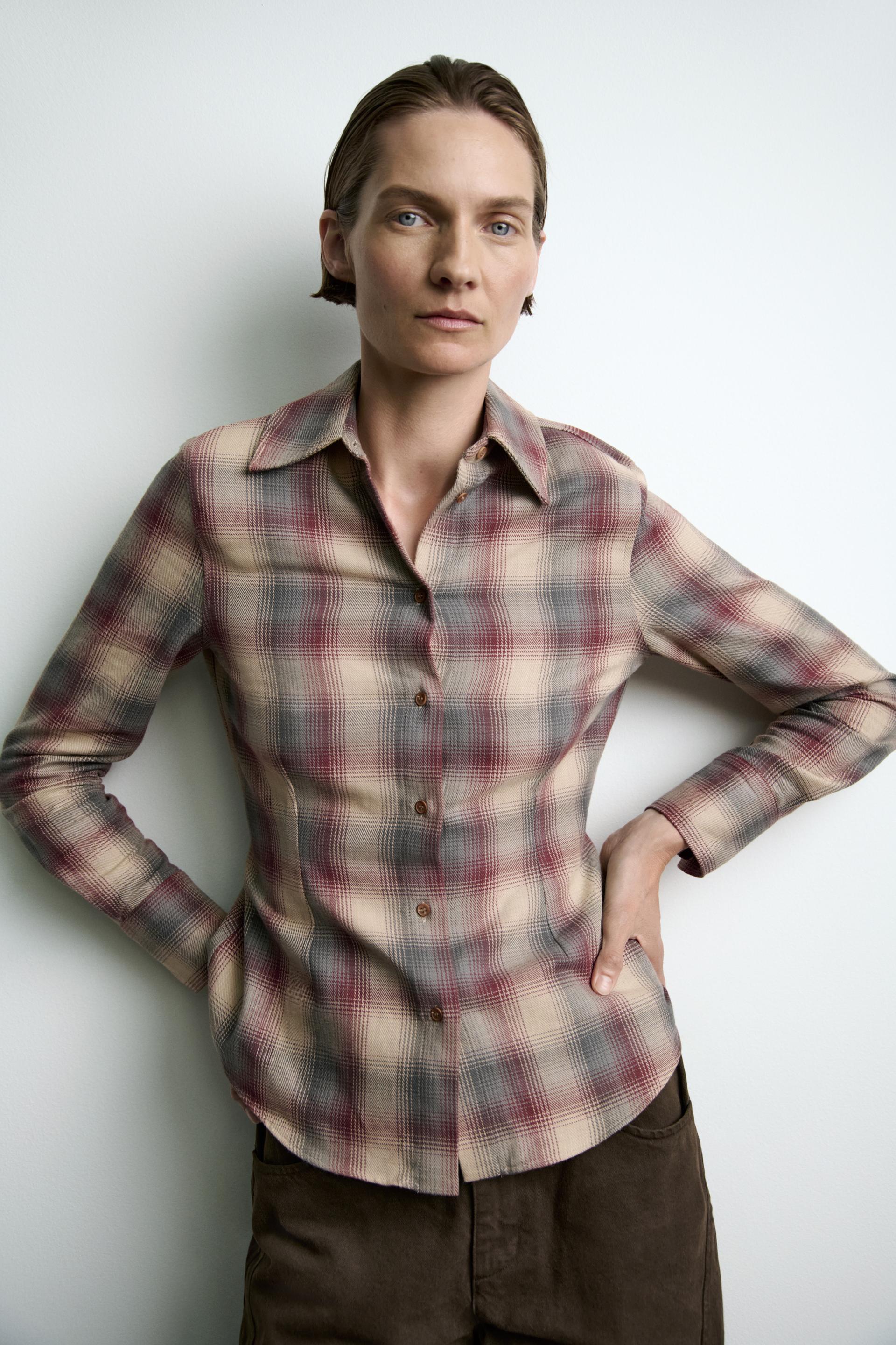Checked shirt