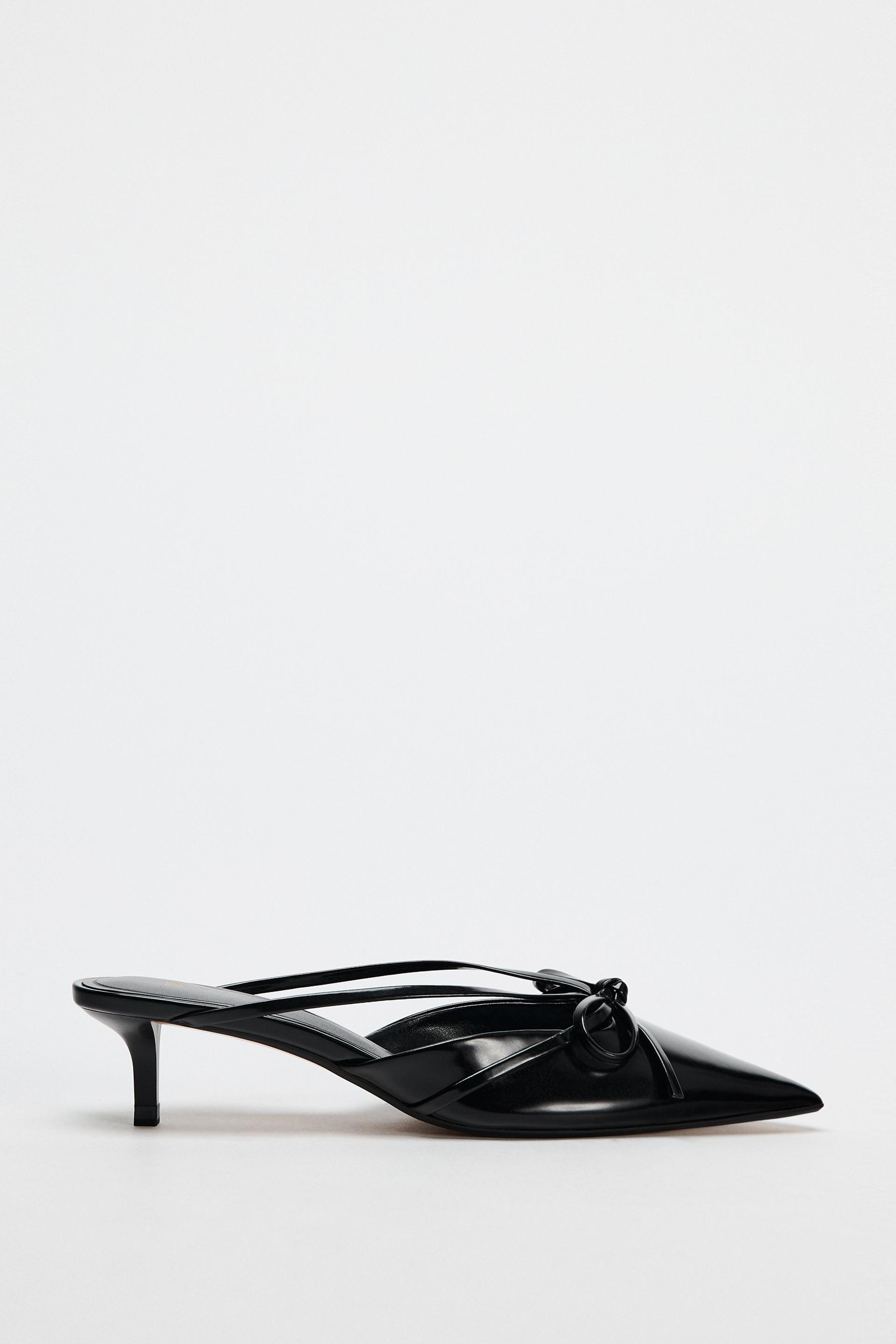 Slingback kitten heels