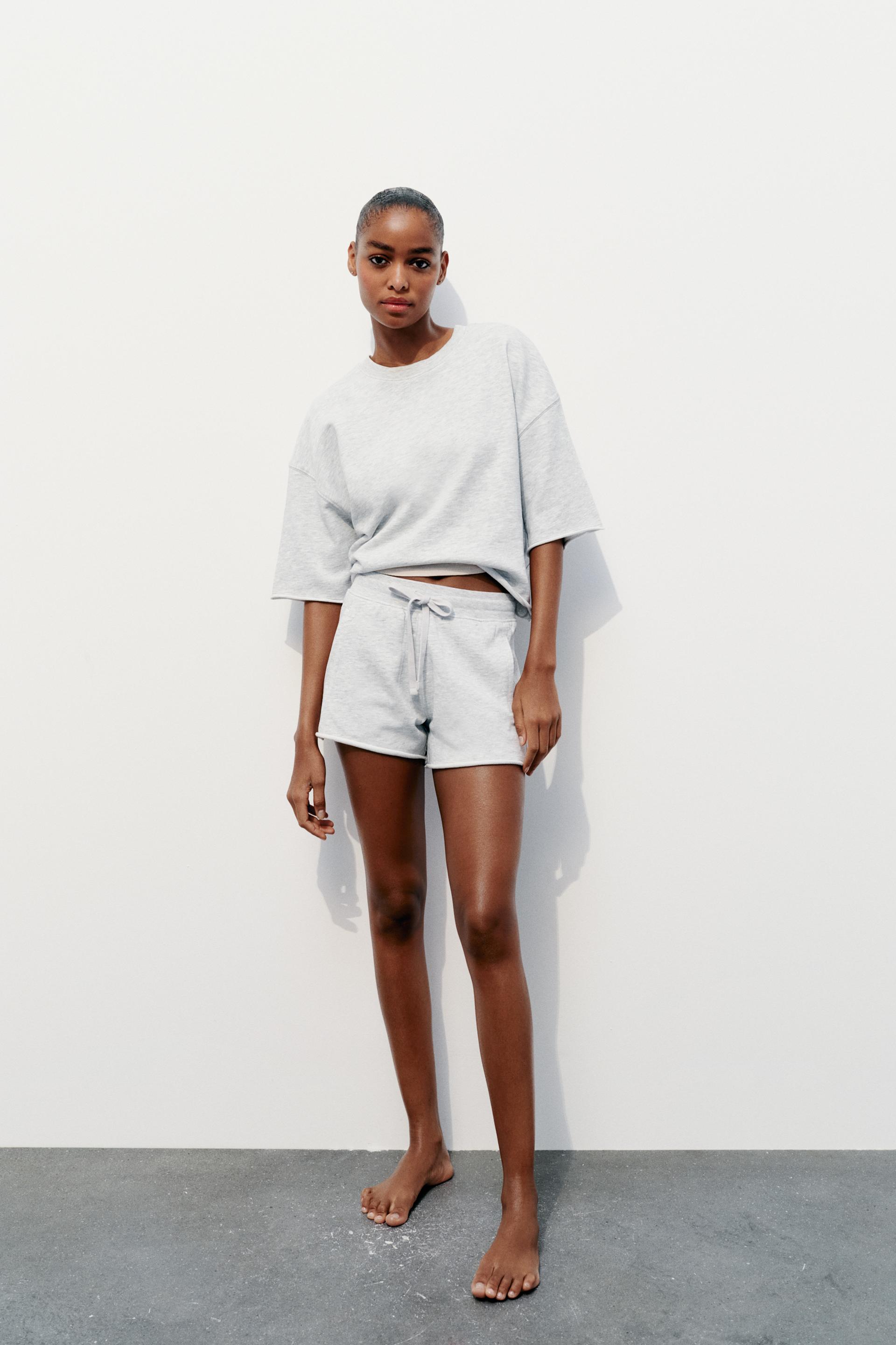 Short sleeve sweatshirt