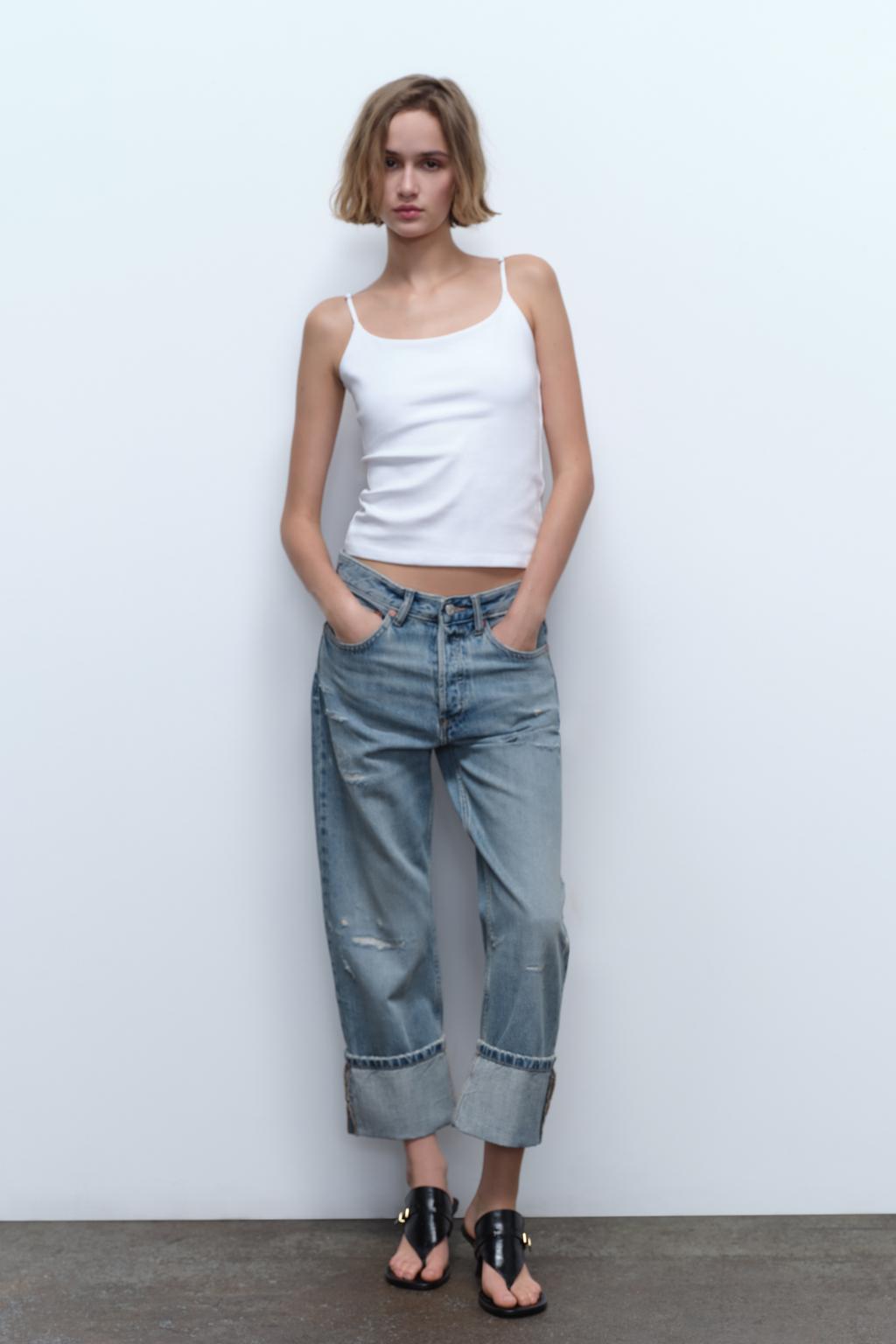 Cotton strap top
