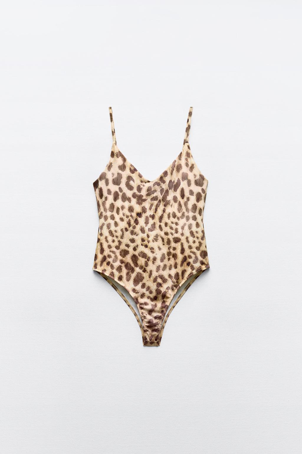 Leopard Print Bodysuit