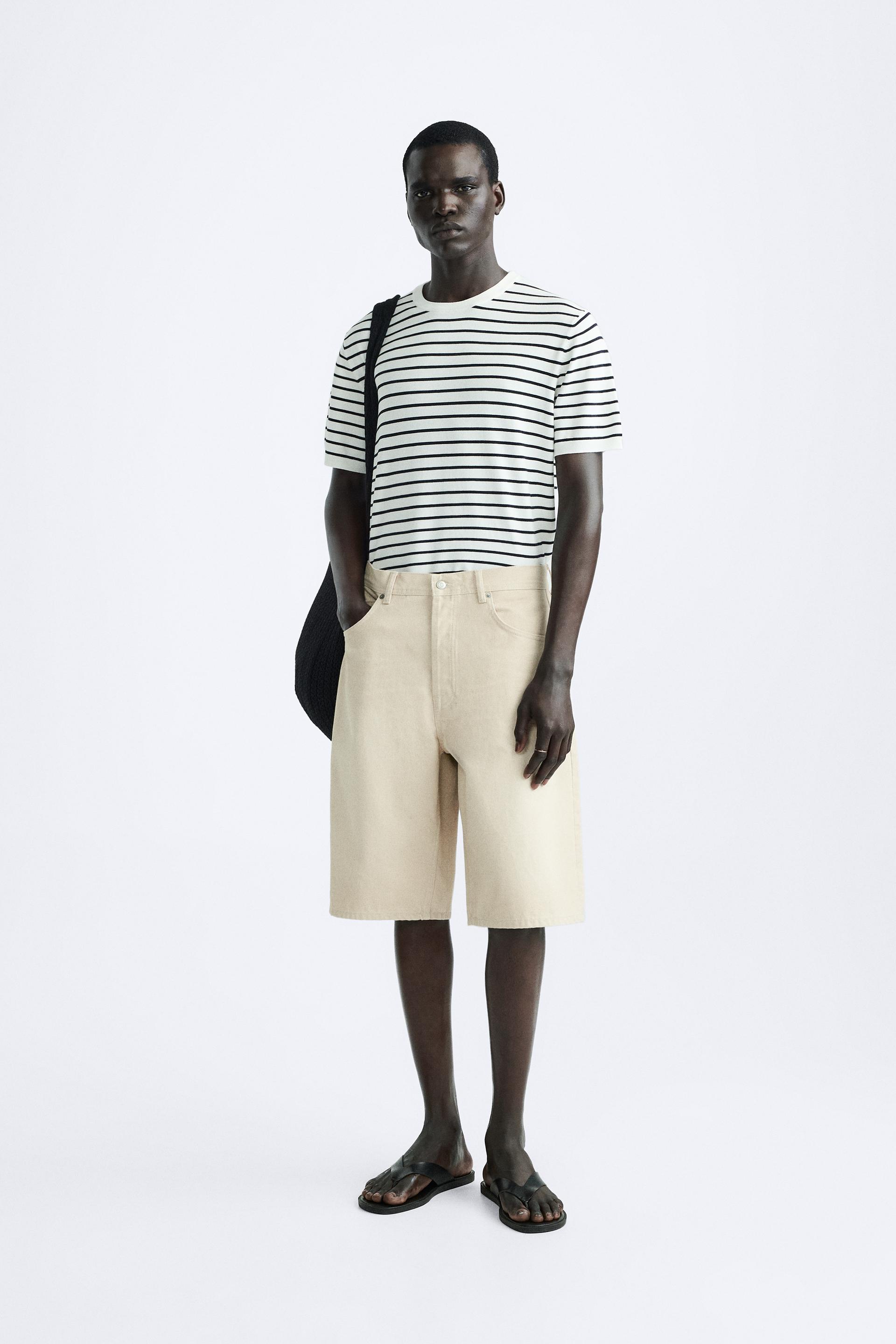 Knit viscose t-shirt