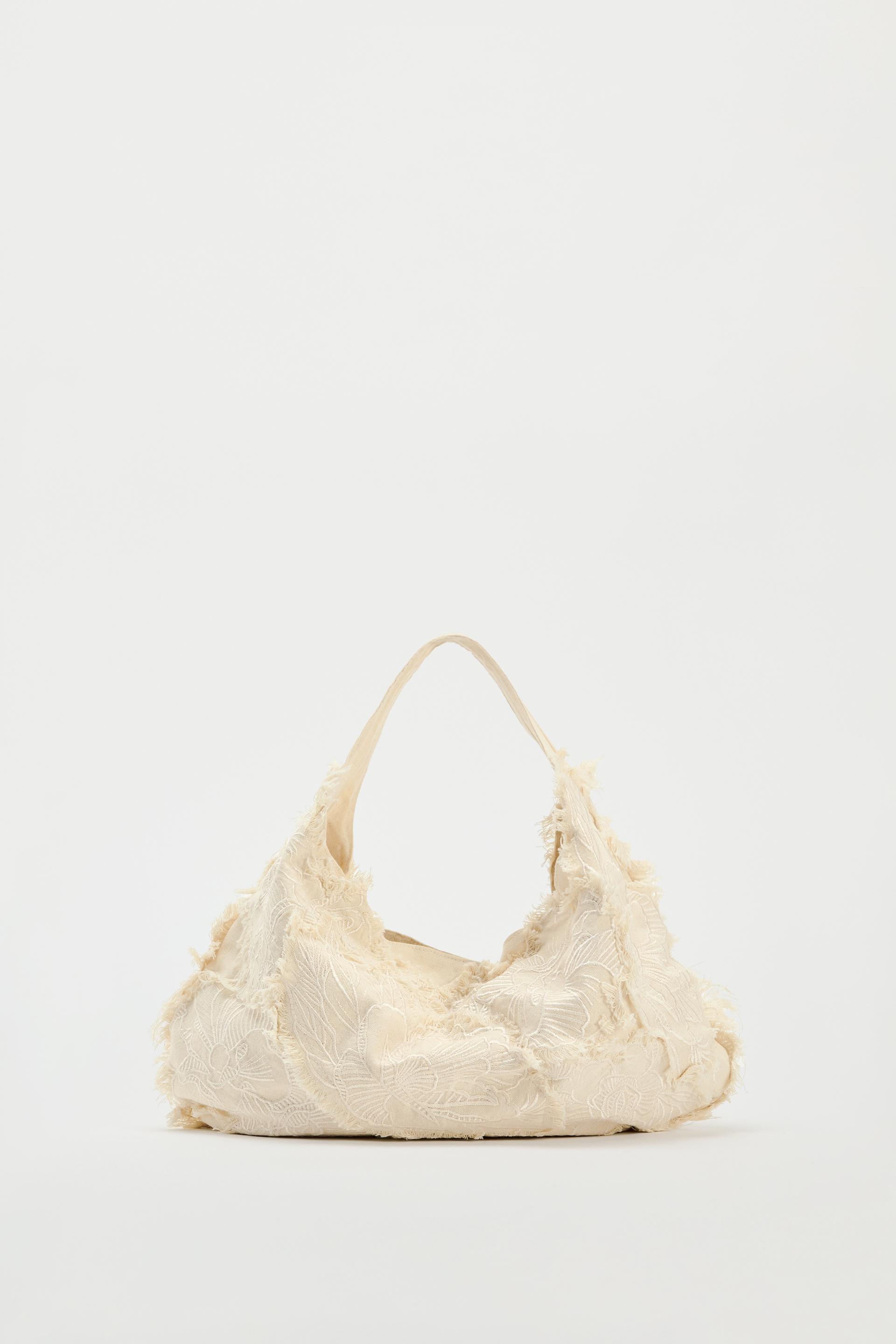 Floral shopper bag