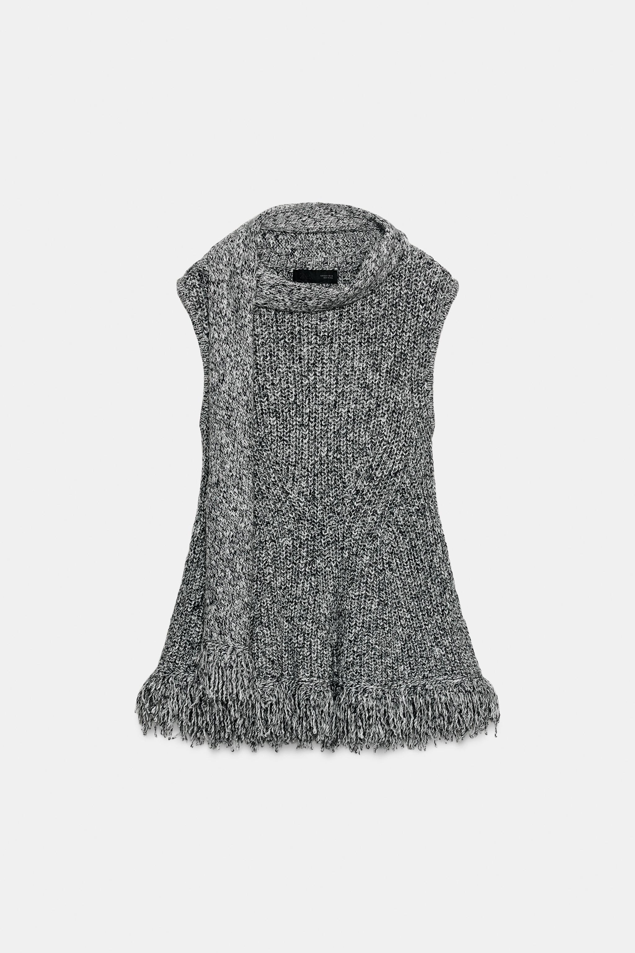 Knitted Scarf Top