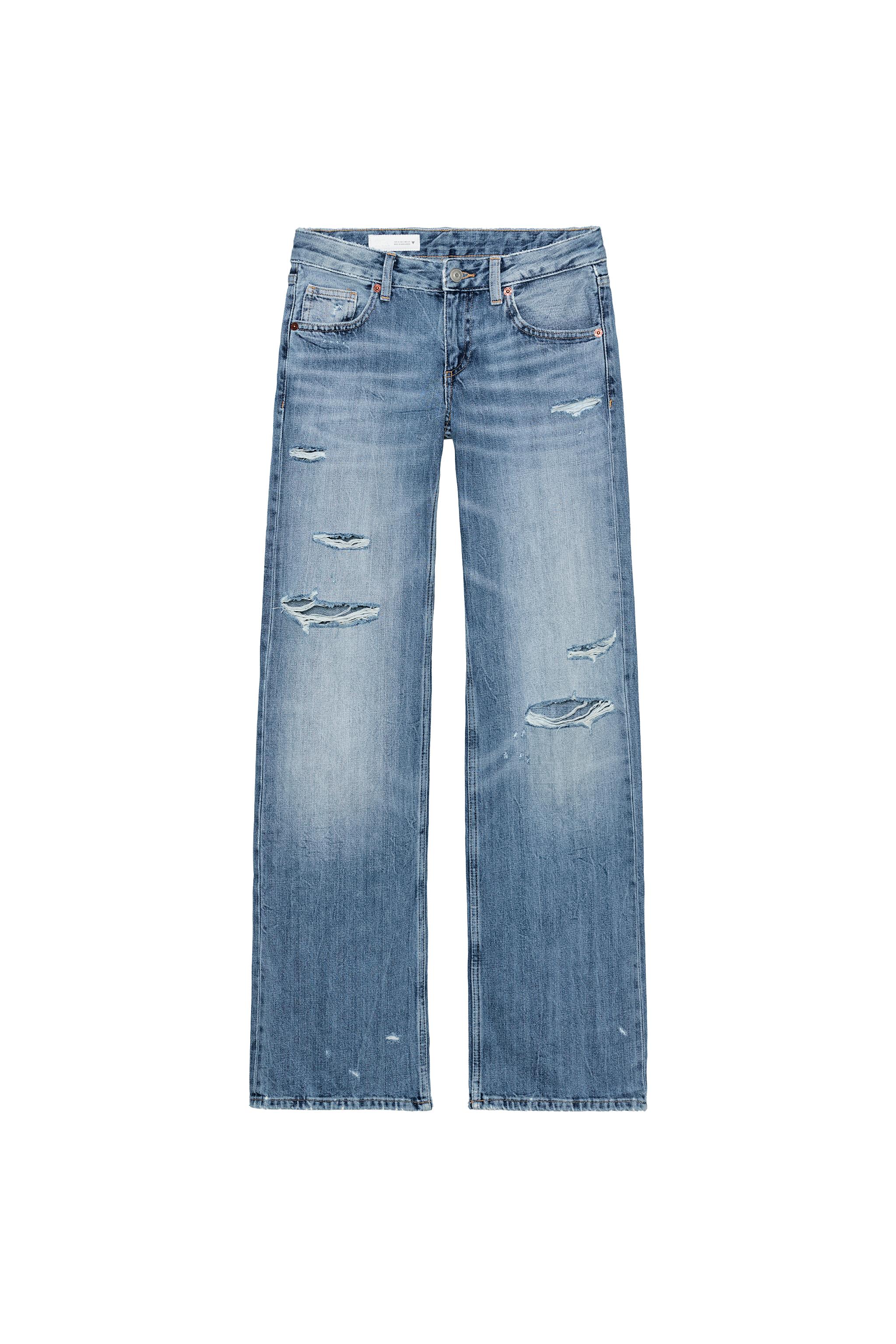 Wide leg jeans