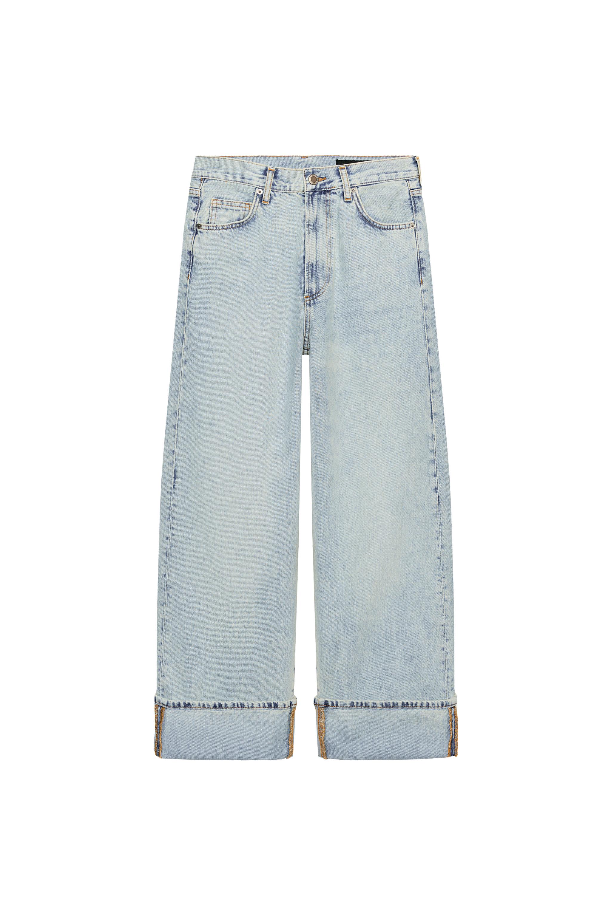 Baggy jeans mid-rise