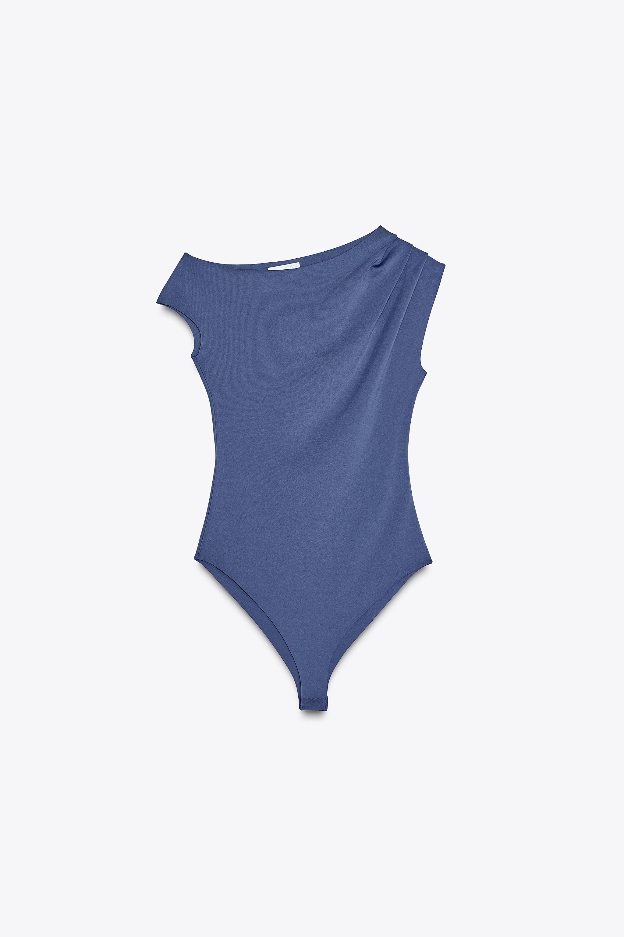 Draped bodysuit