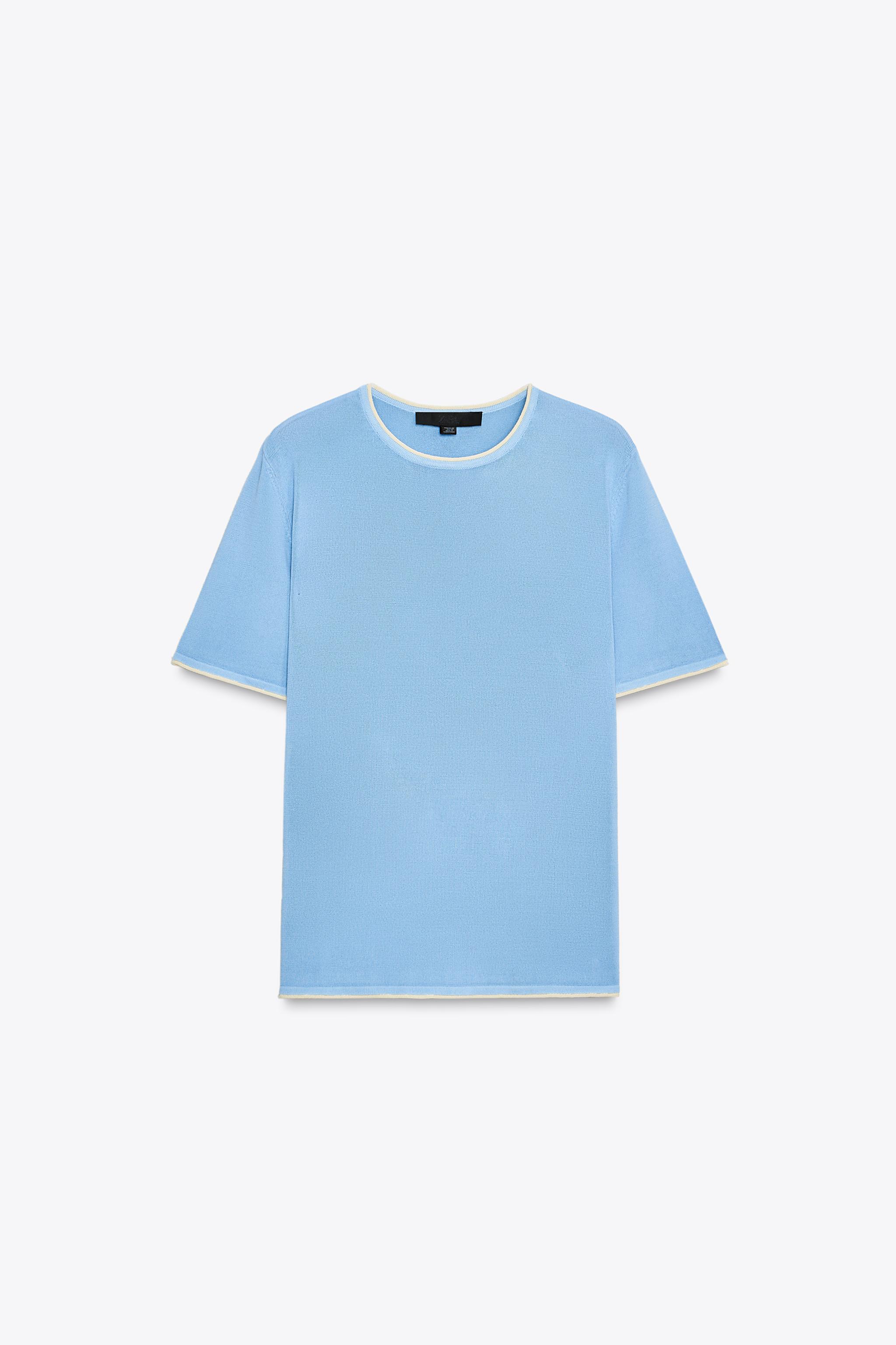 Short sleeve sweater