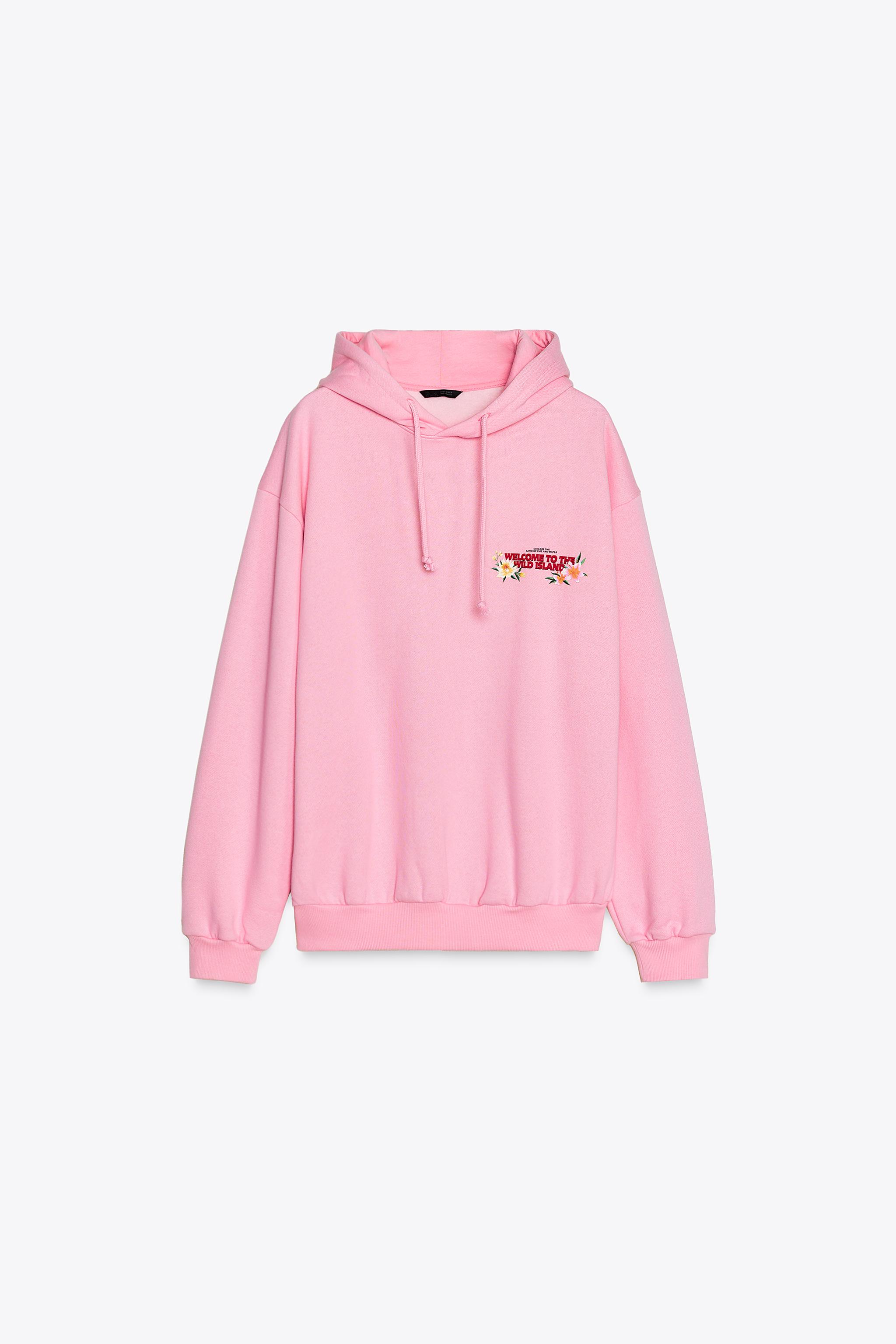 Hooded printed sweatshirt