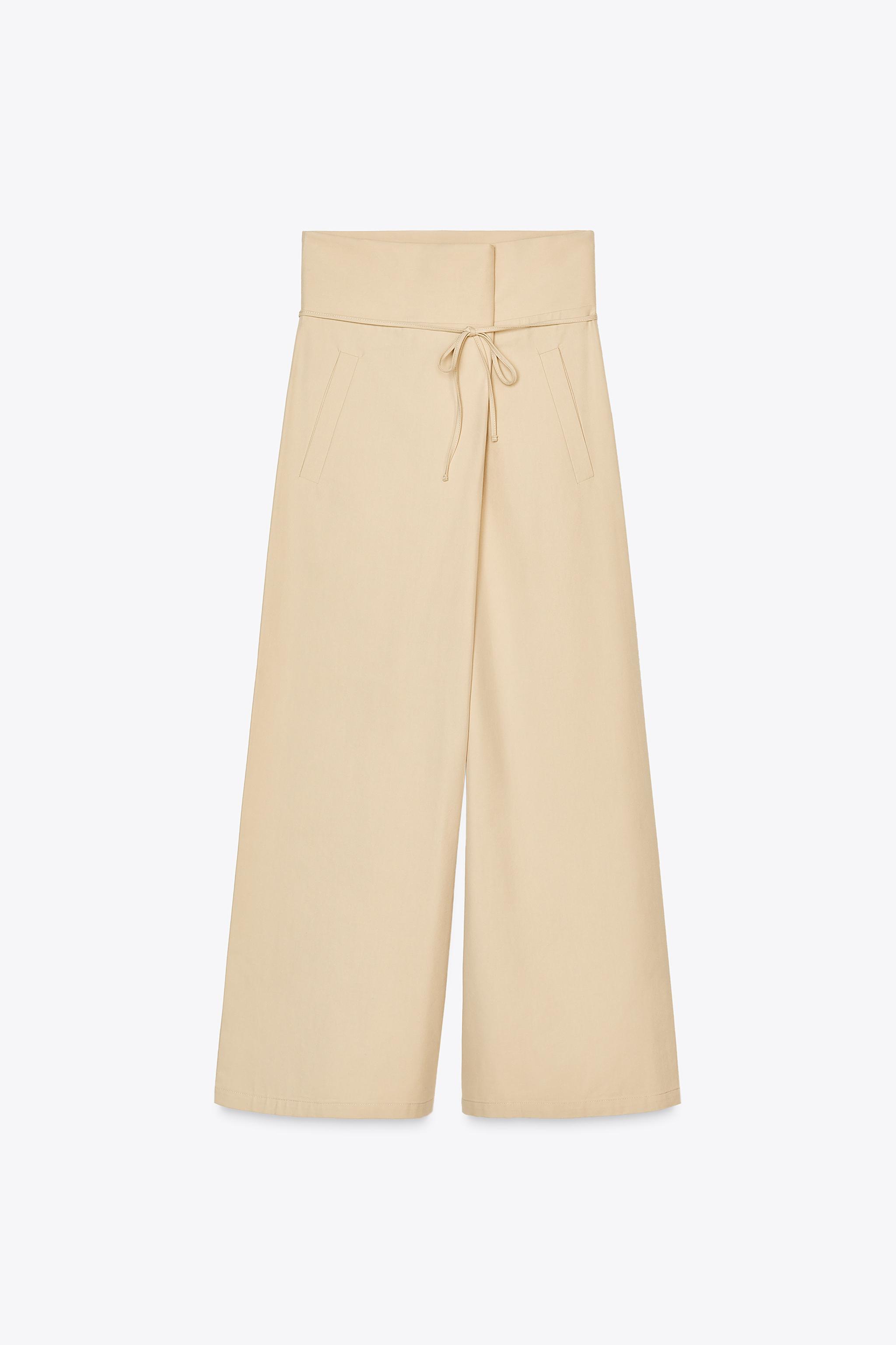 High waist trousers
