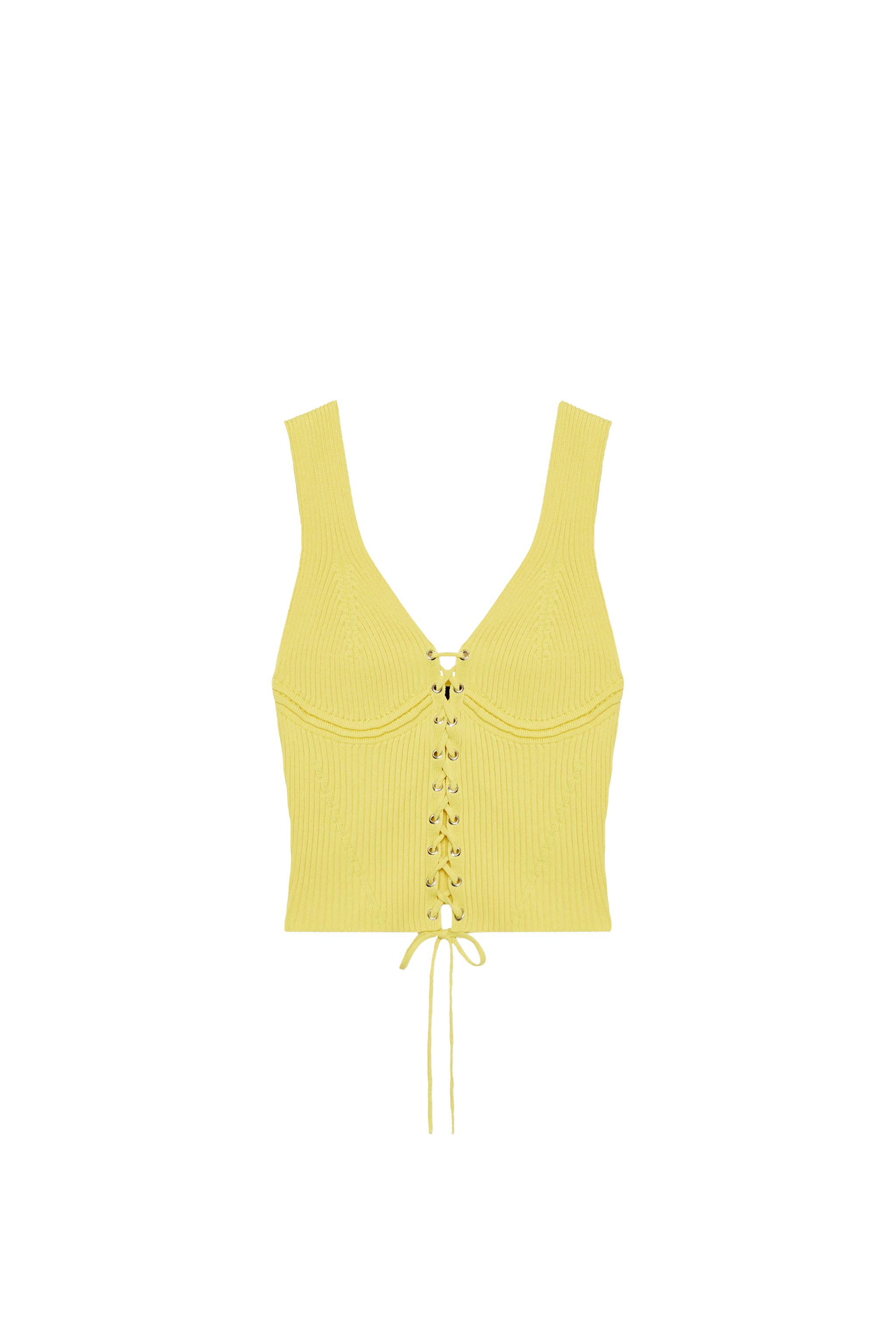 Ribbed Corset Top